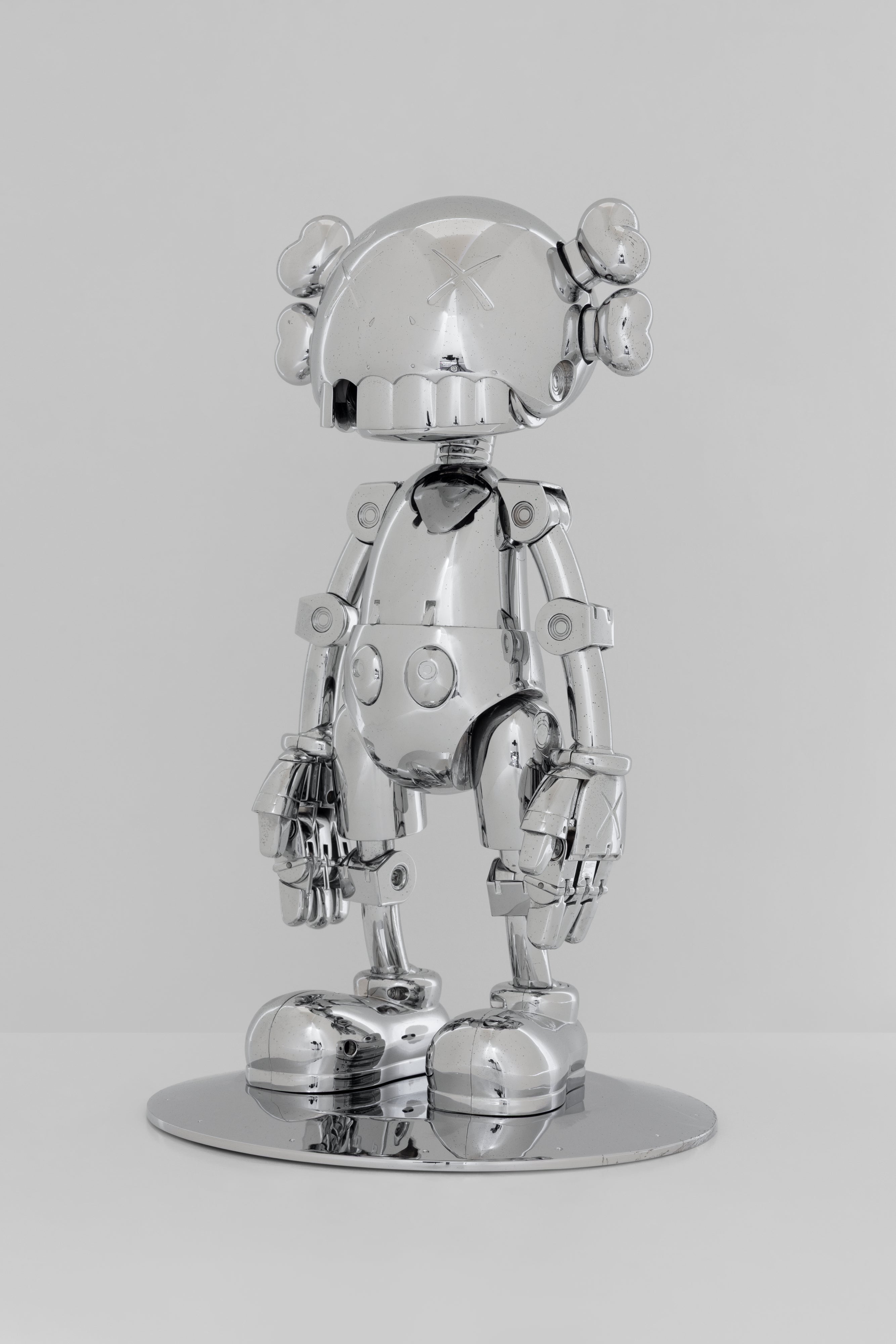 KAWS — No Future Companion (Silver Chrome Version)