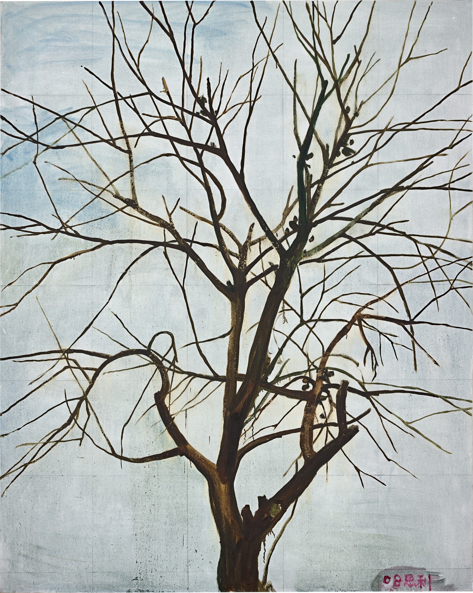 Zhang Enli — Tree in Winter 1 冬天的樹 1