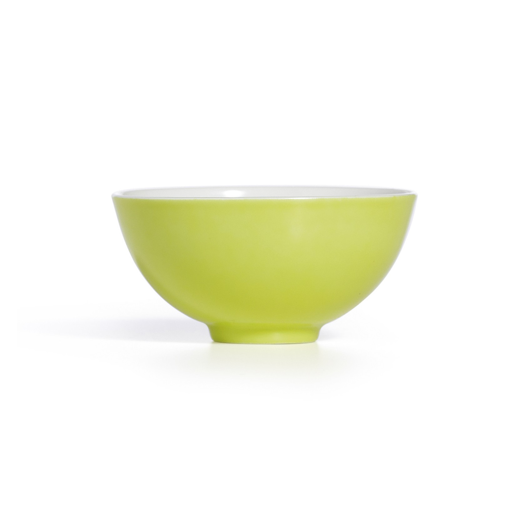 A fine and rare lemon-yellow cup — 清雍正 檸檬黃釉小盃 《雍正年製》款