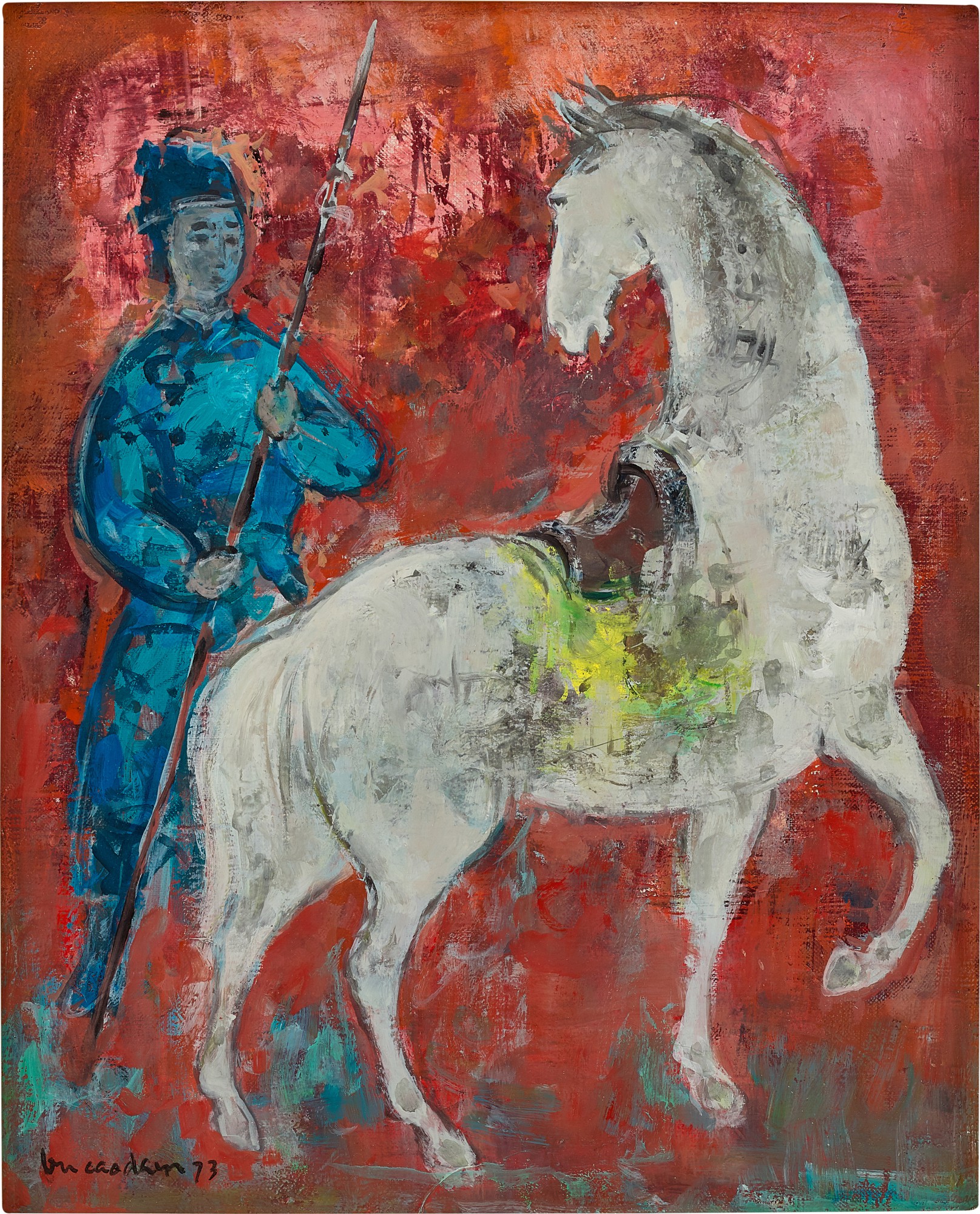 Le Cheval Blanc (The White Horse) 白馬