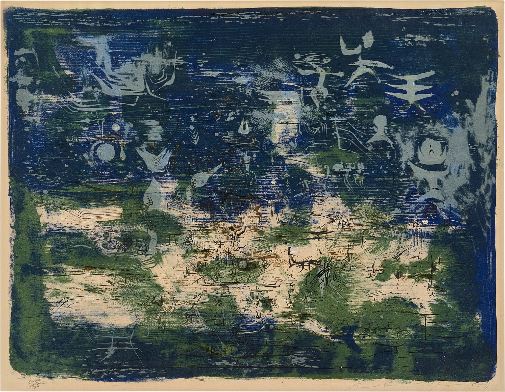 Jardin le nuit 夜幕下的花園