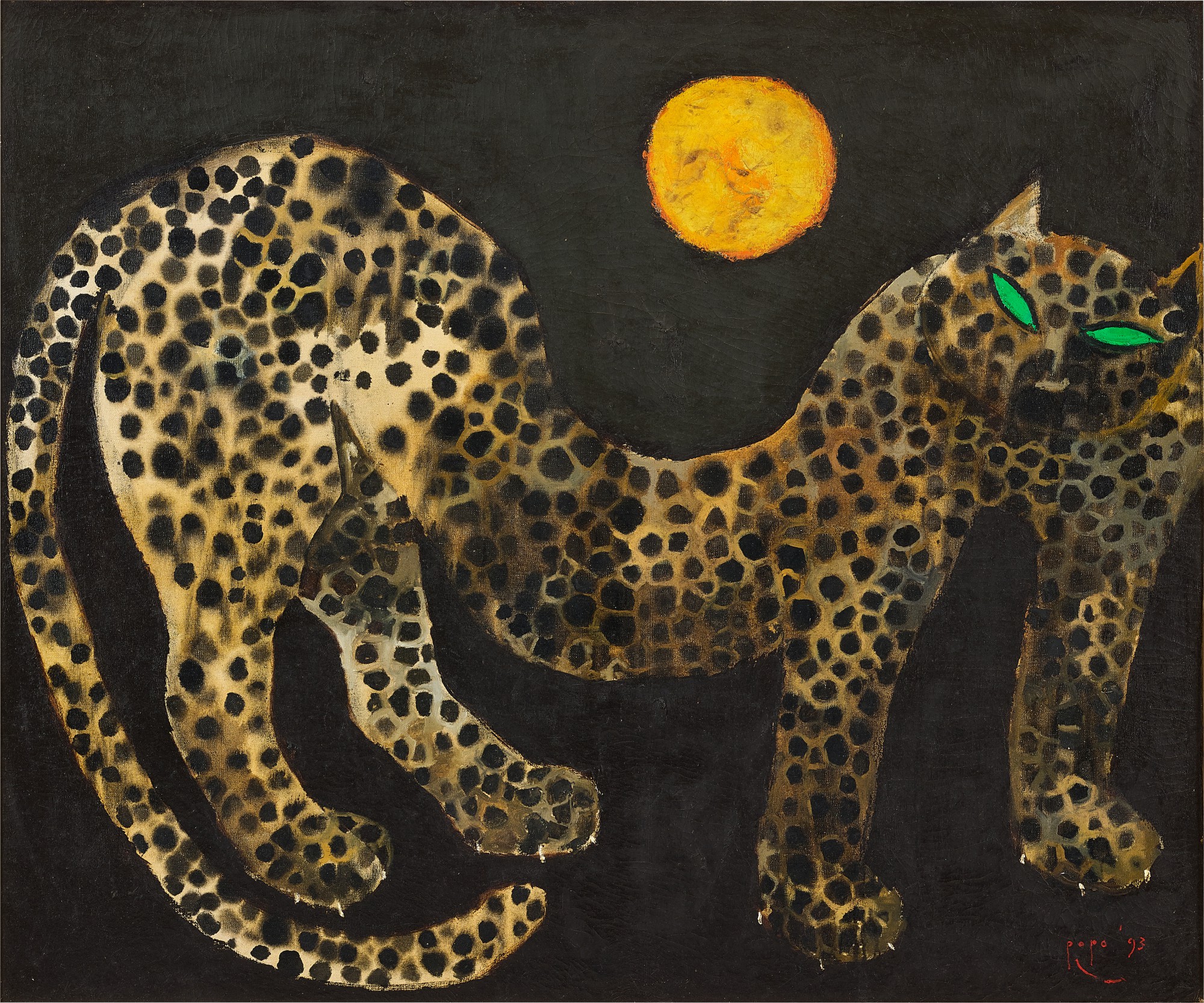 Popo Iskandar — Macan dan Bulan (The Leopard and the Moon) 豹與月亮