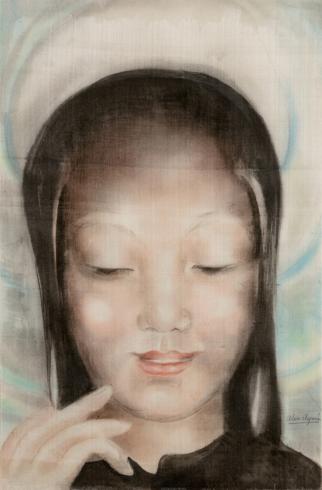 Alix Aymé — Portrait of a Vietnamese Lady 越南女子像