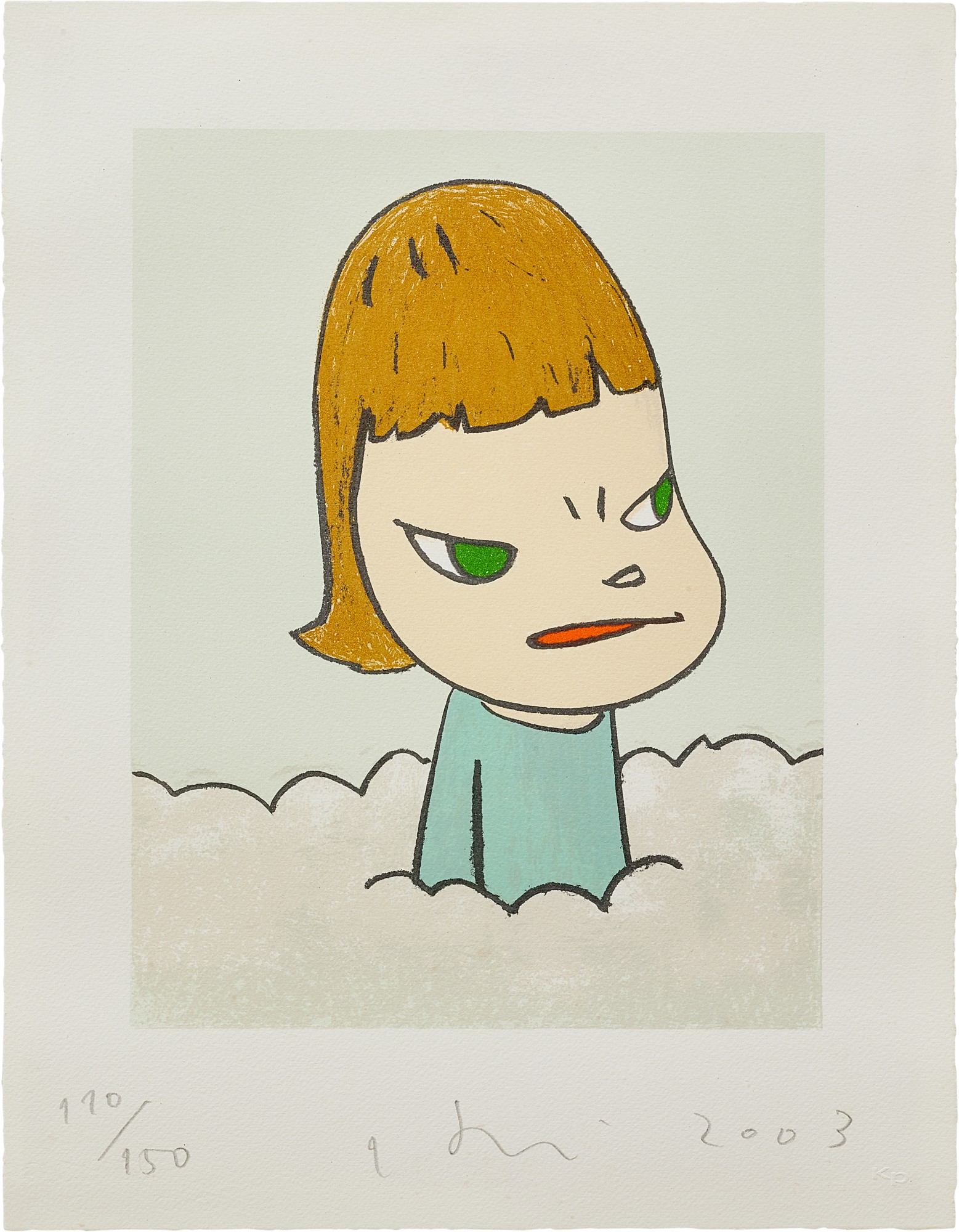 Yoshitomo Nara — 雲端中