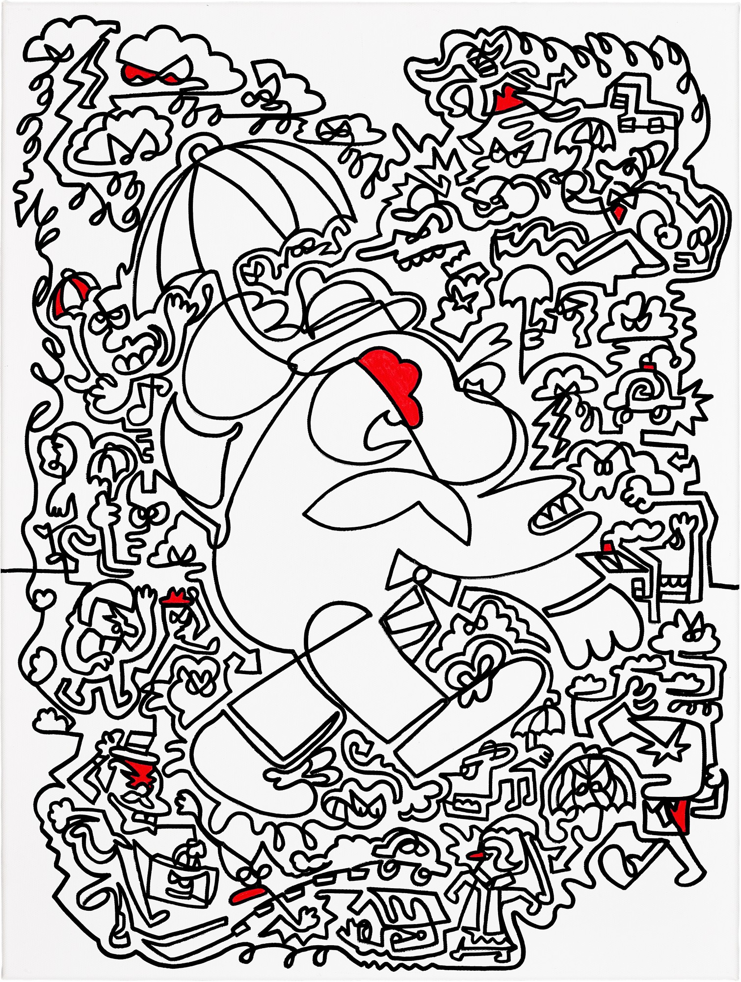 Mr Doodle — 雨中嘆氣