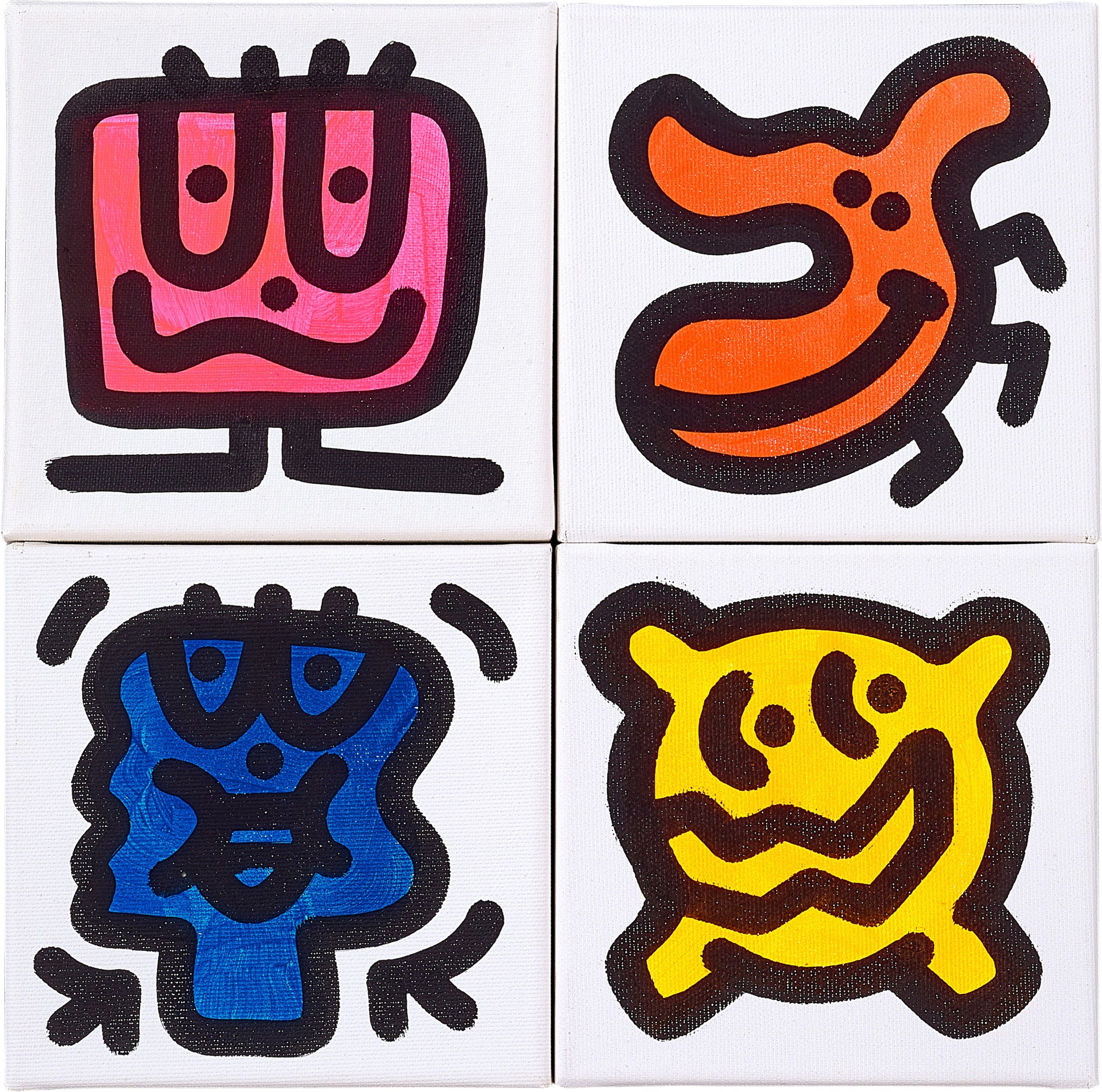 Mr Doodle — 塗鴉（四幅作品）