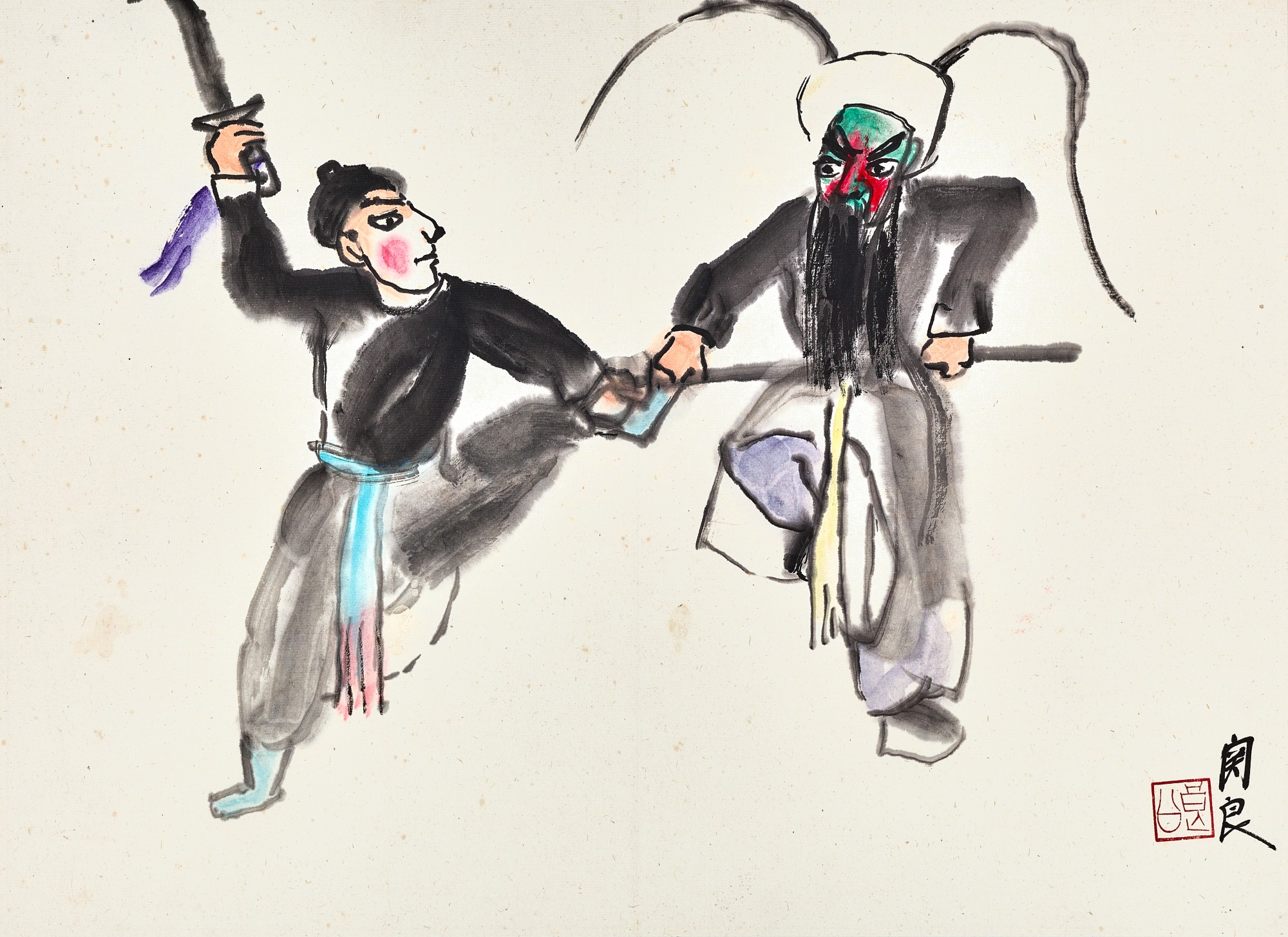 Guan Liang — 武劇人物 Acrobatic Fighting