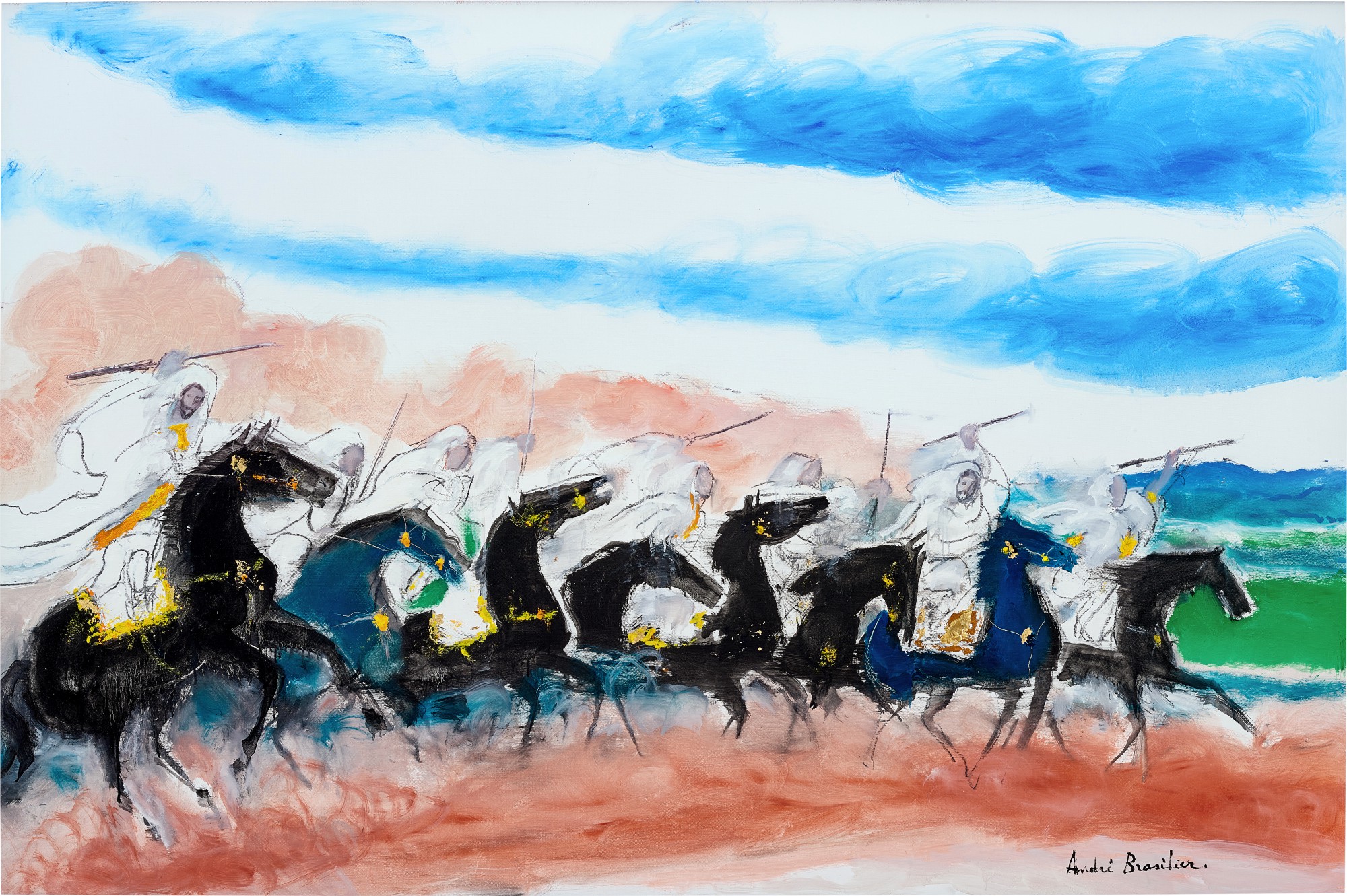 André Brasilier — La grande fantasia 偉大幻想曲