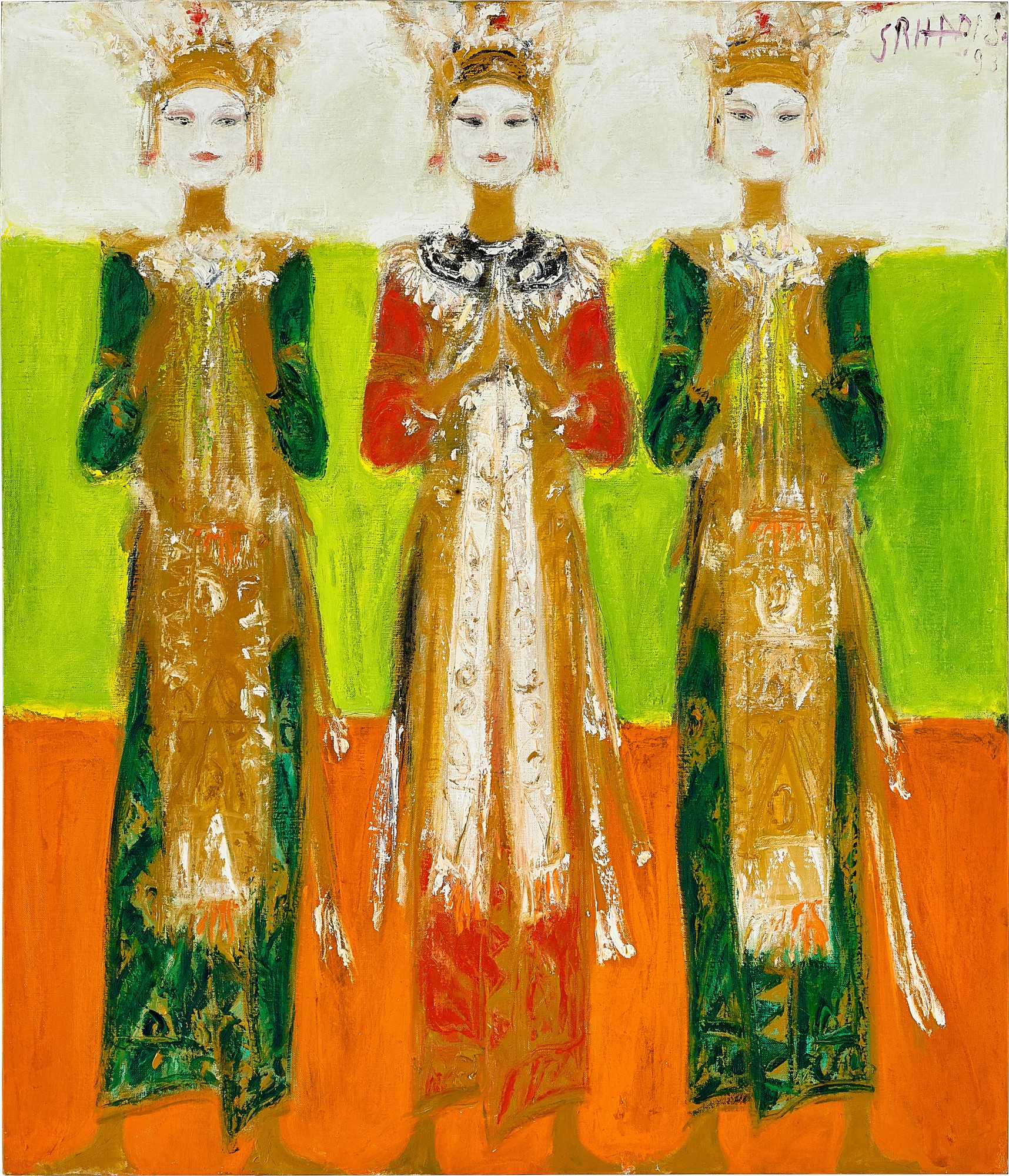 Wanita dan Sajen I 攜帶供品的仕女