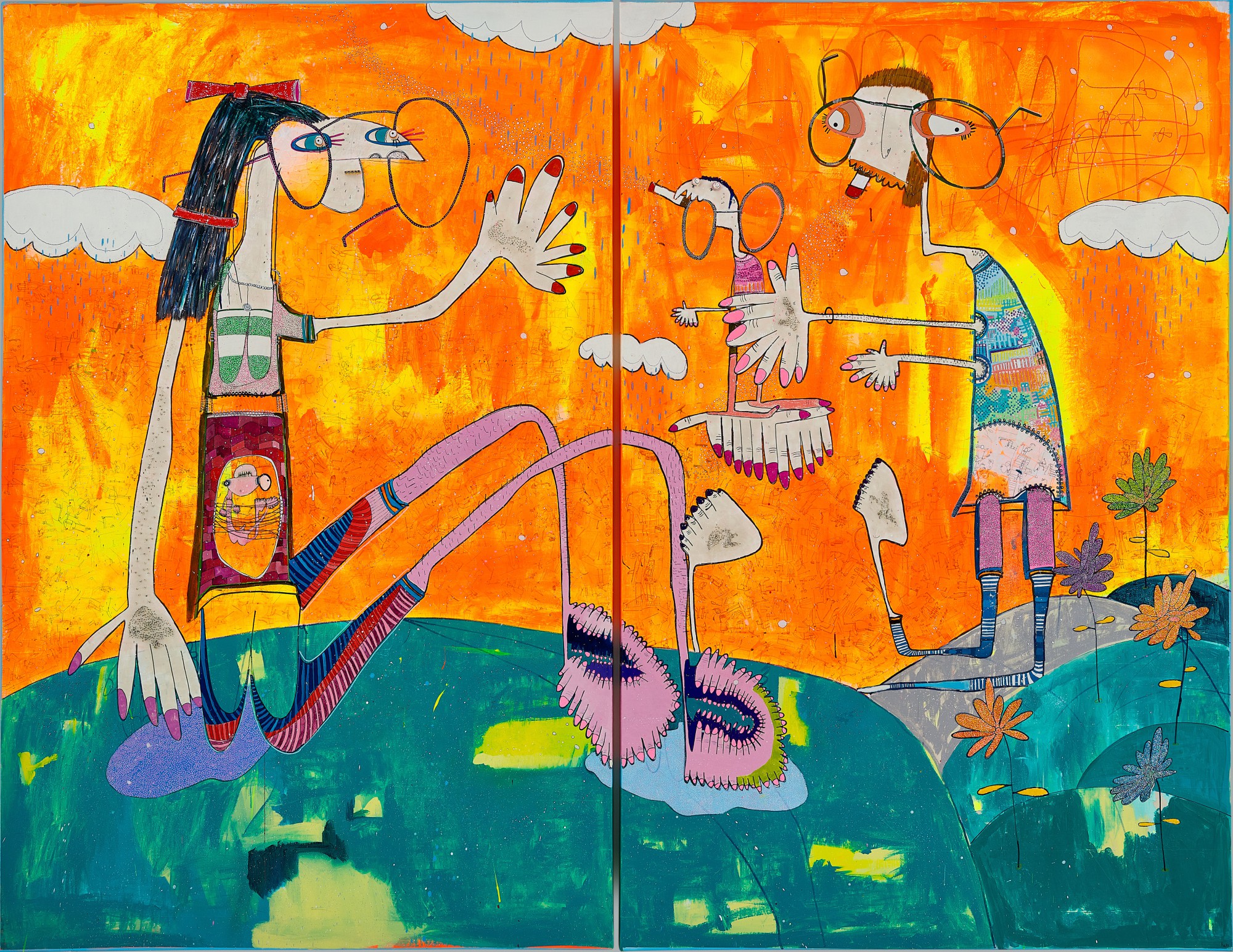 Rutina Fluor (diptych) 氟日常（雙聯作）