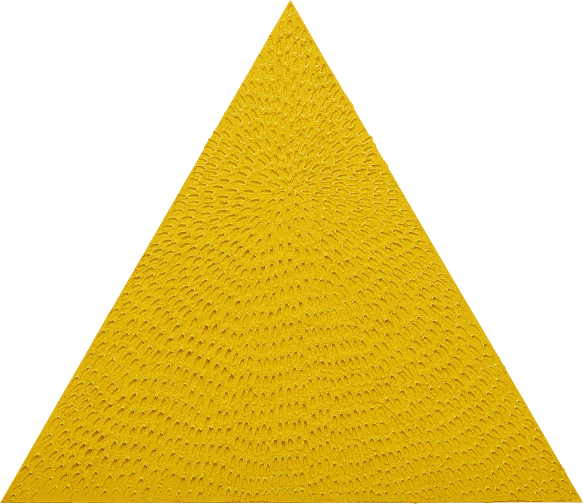 Jennifer Guidi 珍妮弗・吉迪 — The Sun (Yellow and Light Yellow MT, Yellow Sand SF #4T, Yellow Ground) 太陽（黃、MT淡黃、SF#4T黃沙，於黃調基底）