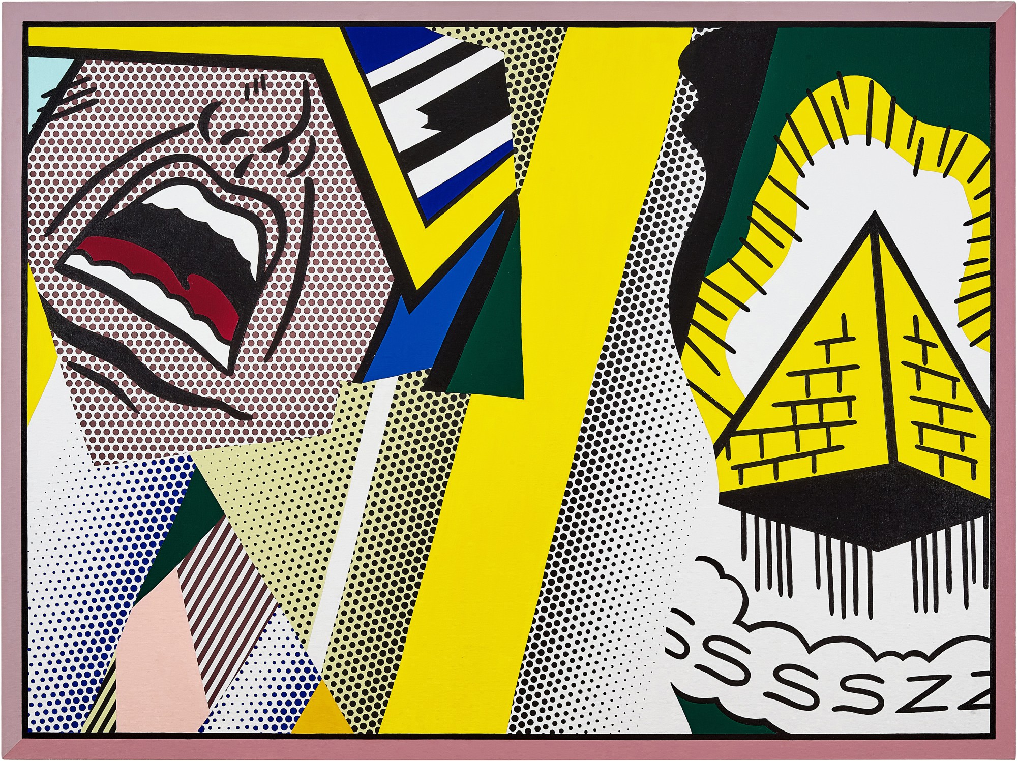 Roy Lichtenstein — Reflections: Mystical Painting 反射系列：神秘的繪畫