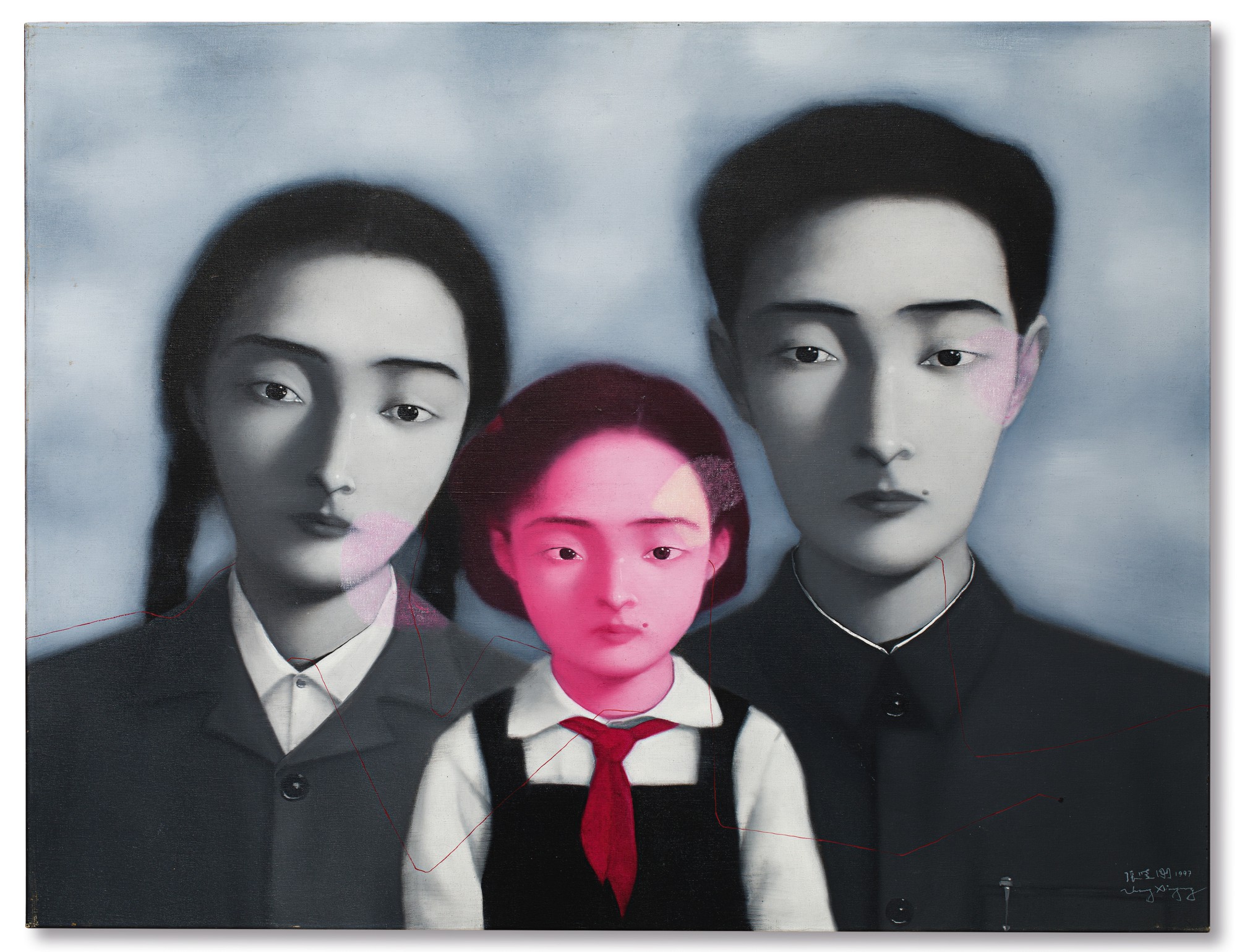 Zhang Xiaogang — Bloodline - The Big Family No. 1 1997 血緣：大家庭1號 1997