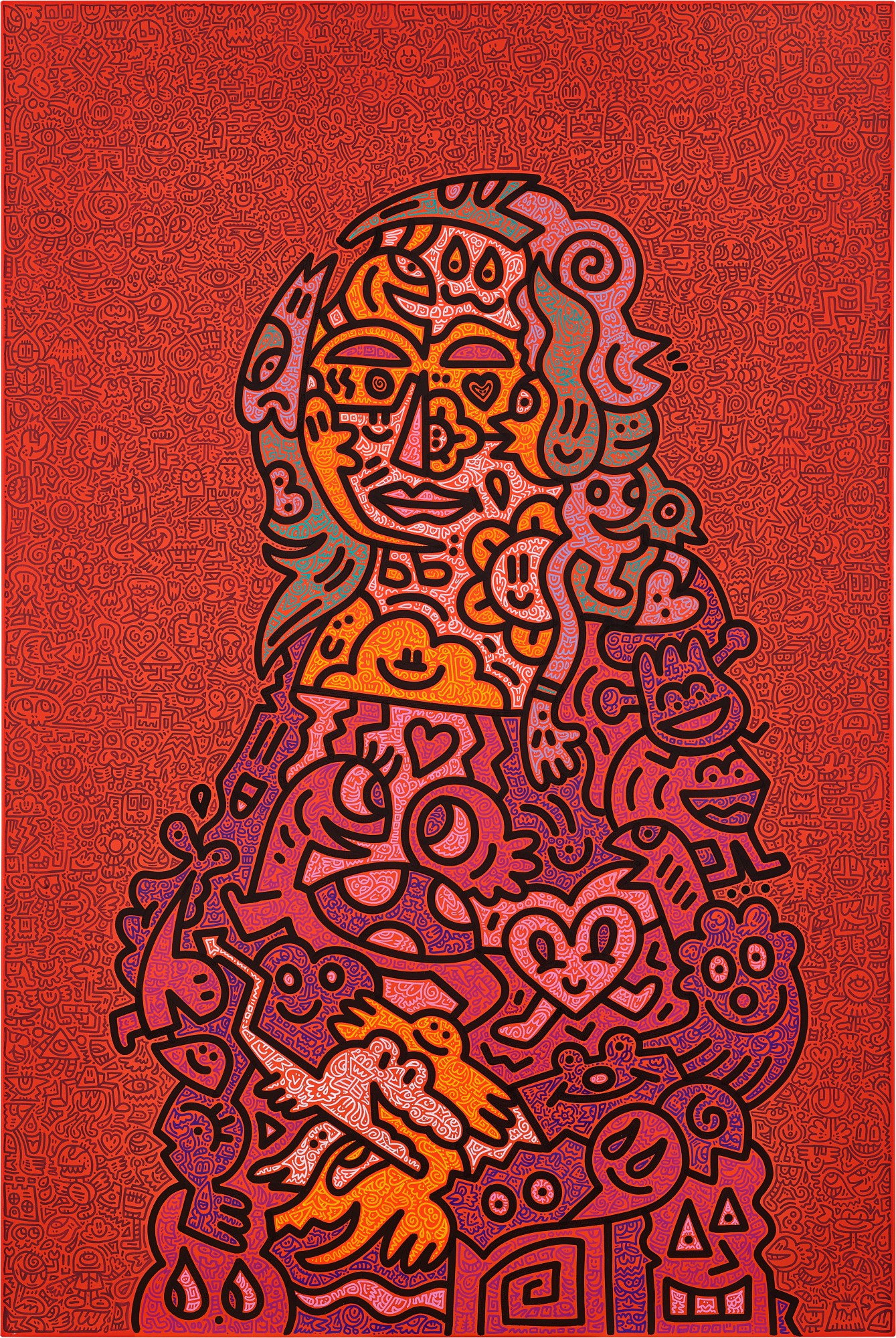 Mr Doodle — Mona Doodle 蒙娜 DOODLE