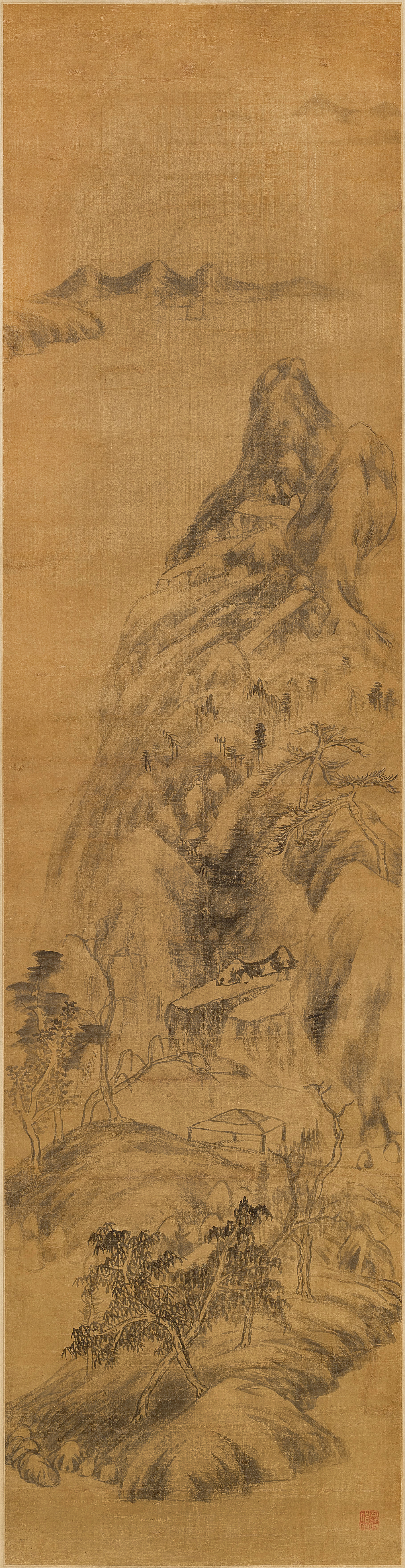 Zhu Da (Bada Shanren) 1626-1705 — Landscape 山水