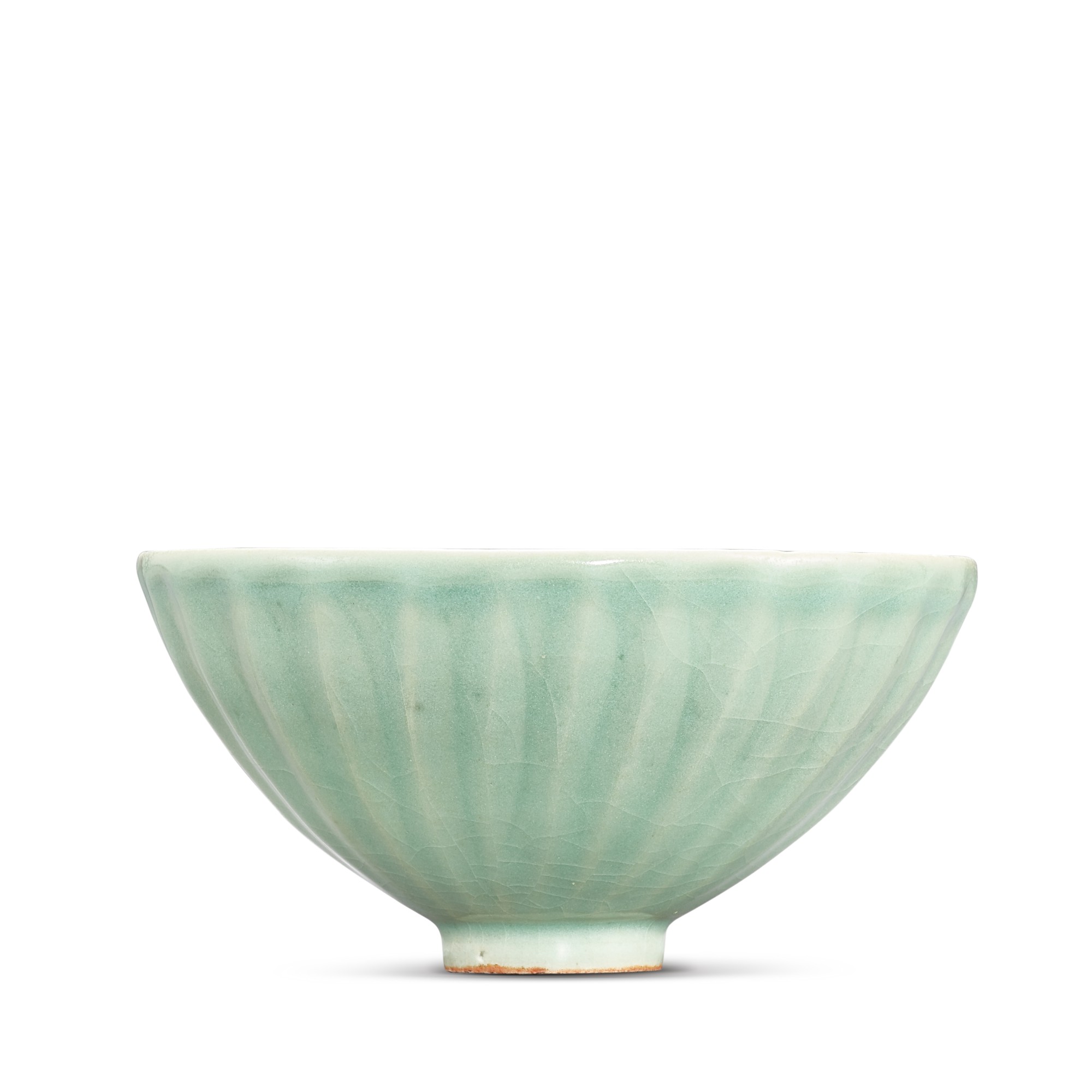 A Longquan celadon 'chrysanthemum' bowl, — A Longquan celadon 'chrysanthemum' bowl, Song dynasty 宋 龍泉青釉菊瓣盌