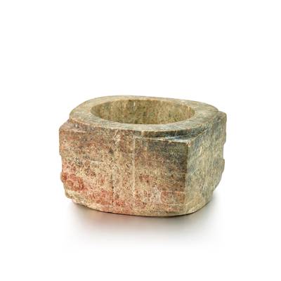A jade cong, Zhou dynasty  周 玉琮