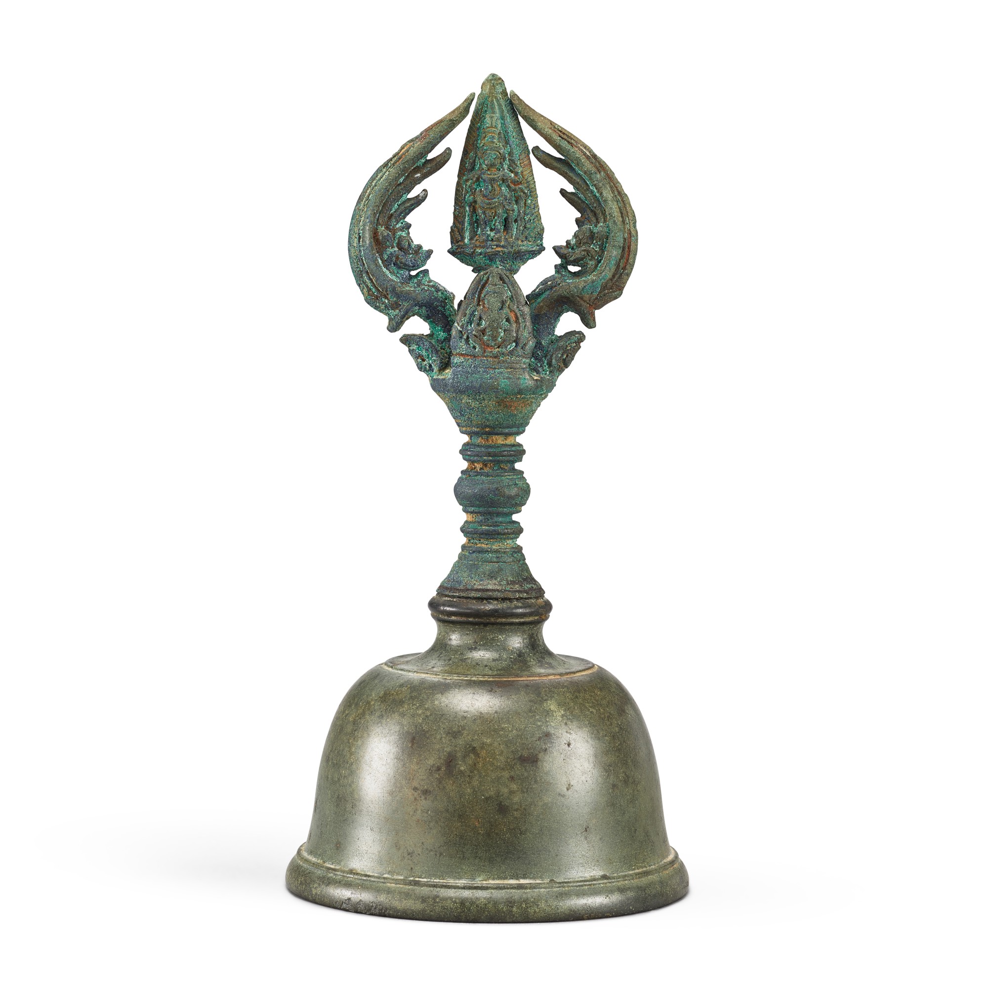 A bronze ritual bell, Lontjeng, — A bronze ritual bell, Lontjeng, Java, 11th century 十一世紀 爪哇 青銅金剛鈴
