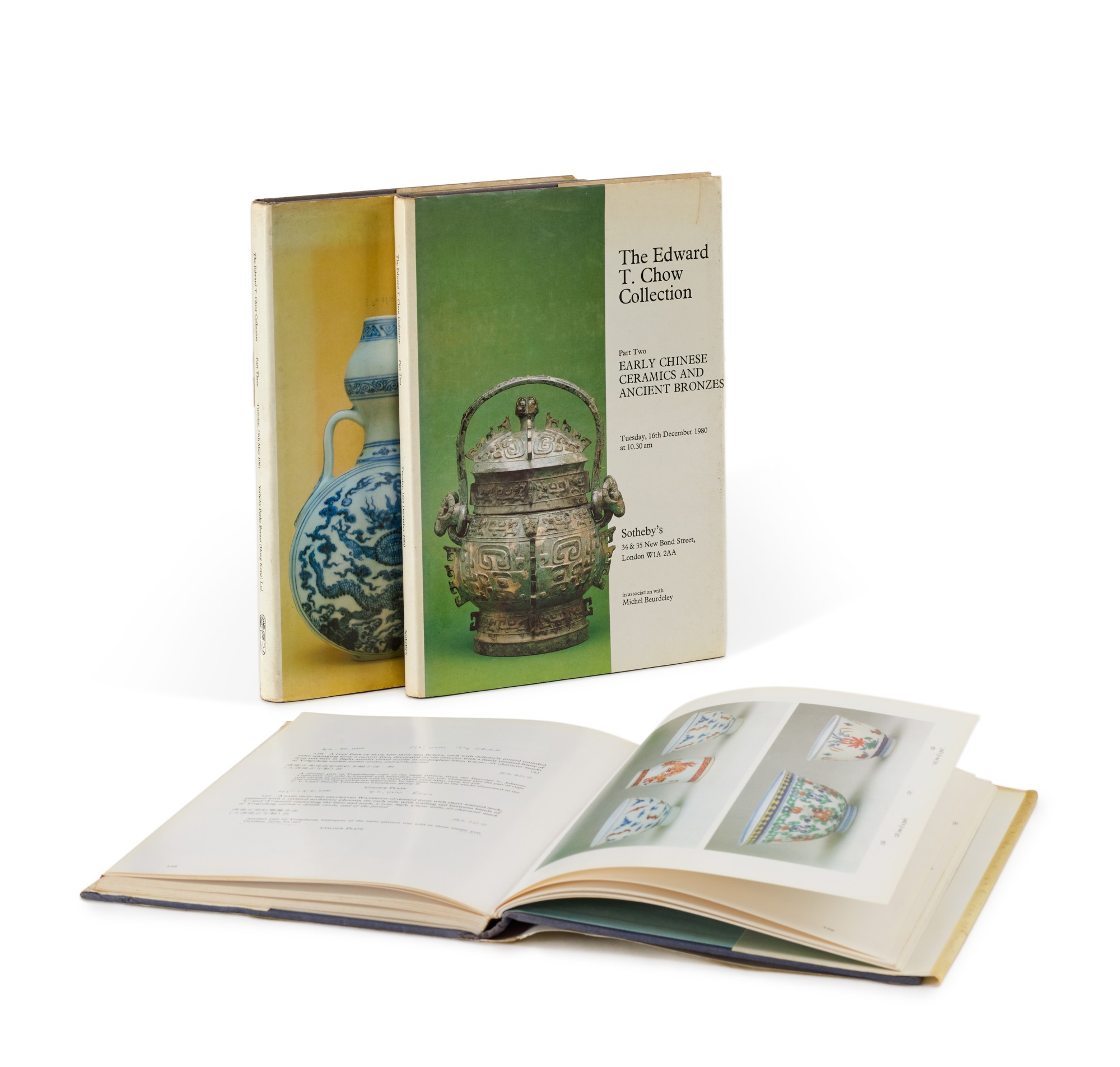 Unknown — 1980至1981年倫敦蘇富比仇炎之收藏專場圖錄一套三冊