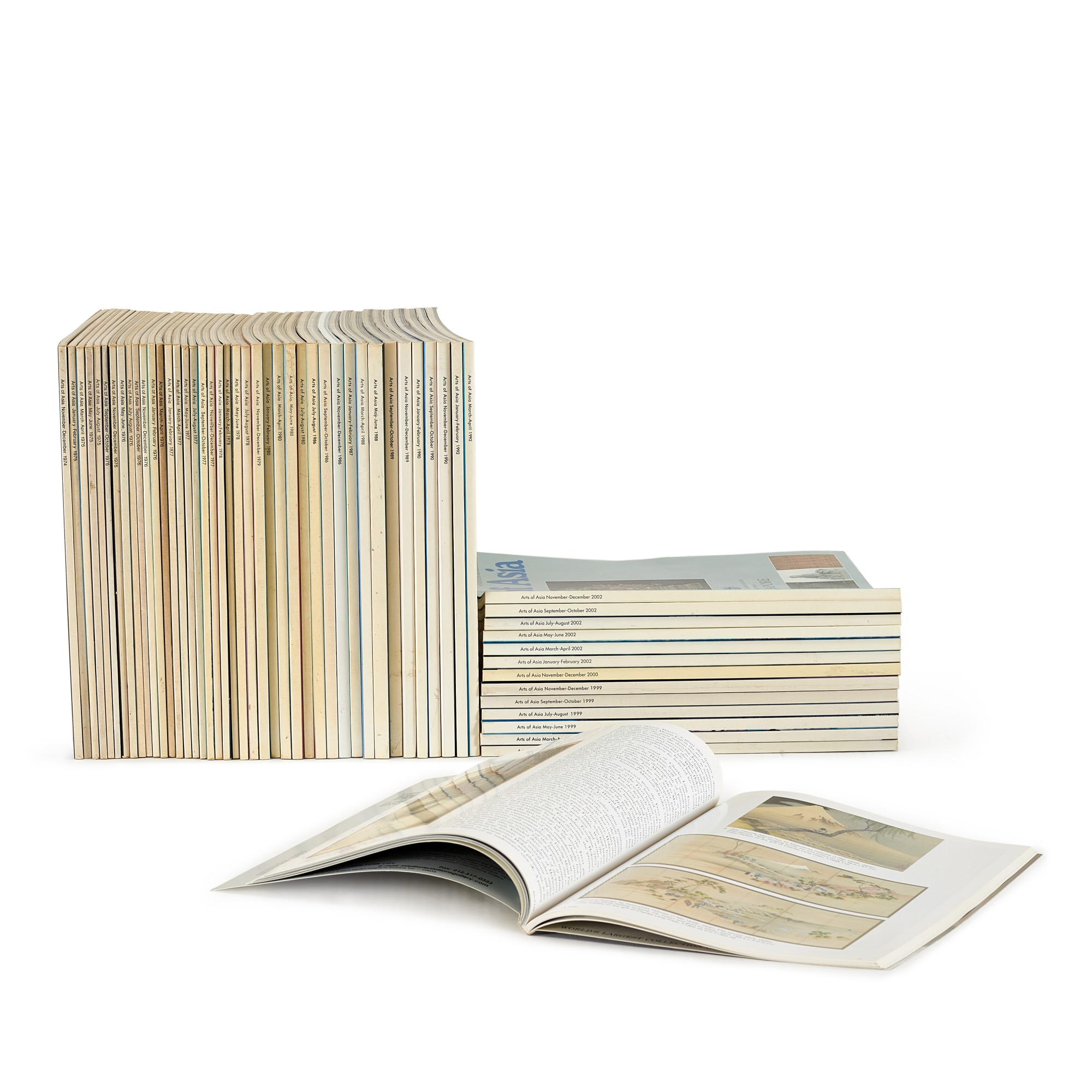 Unknown — A complete collection of Arts of Asia magazine from 1970 to 2021 1970年代至今 《Arts of Asia 亞洲藝術》雜誌全套約300本