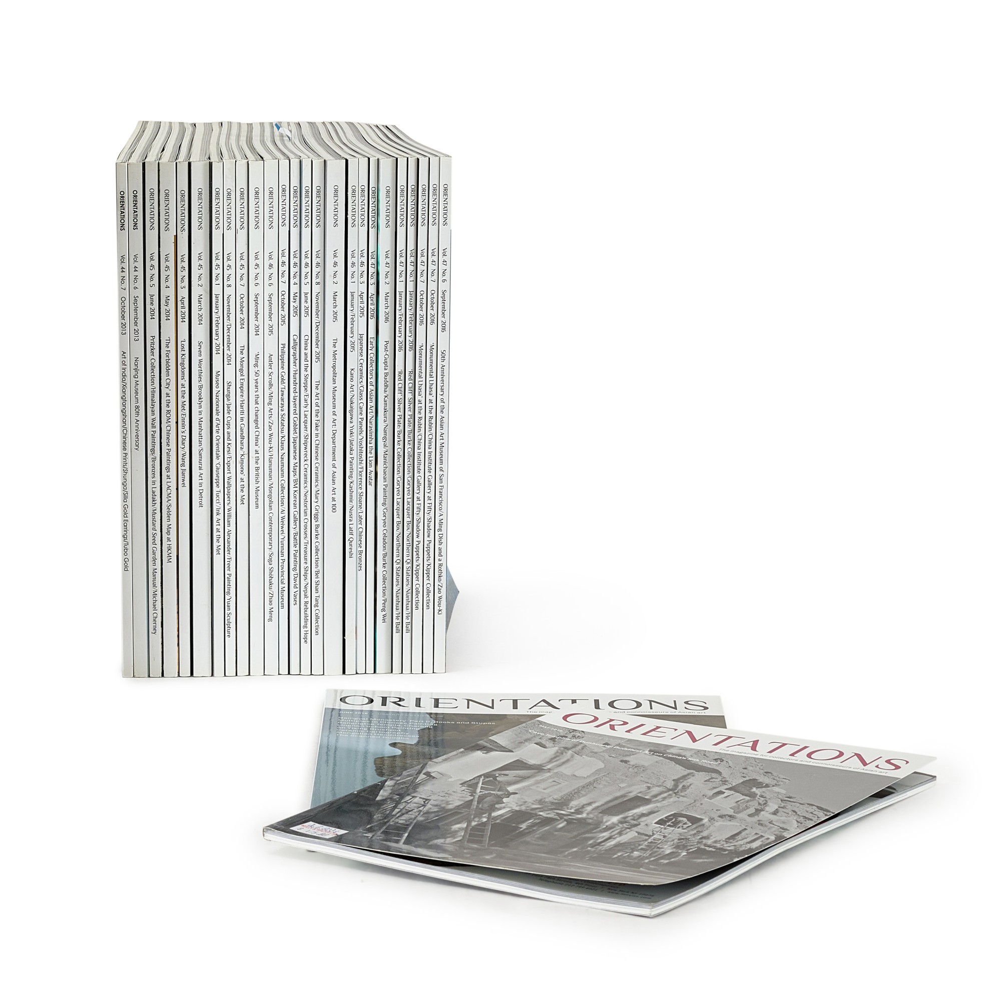 Unknown — A collection of Orientations magazine from the 1980s to 2020s 1980至2020年代 《Orientations》雜誌約450本