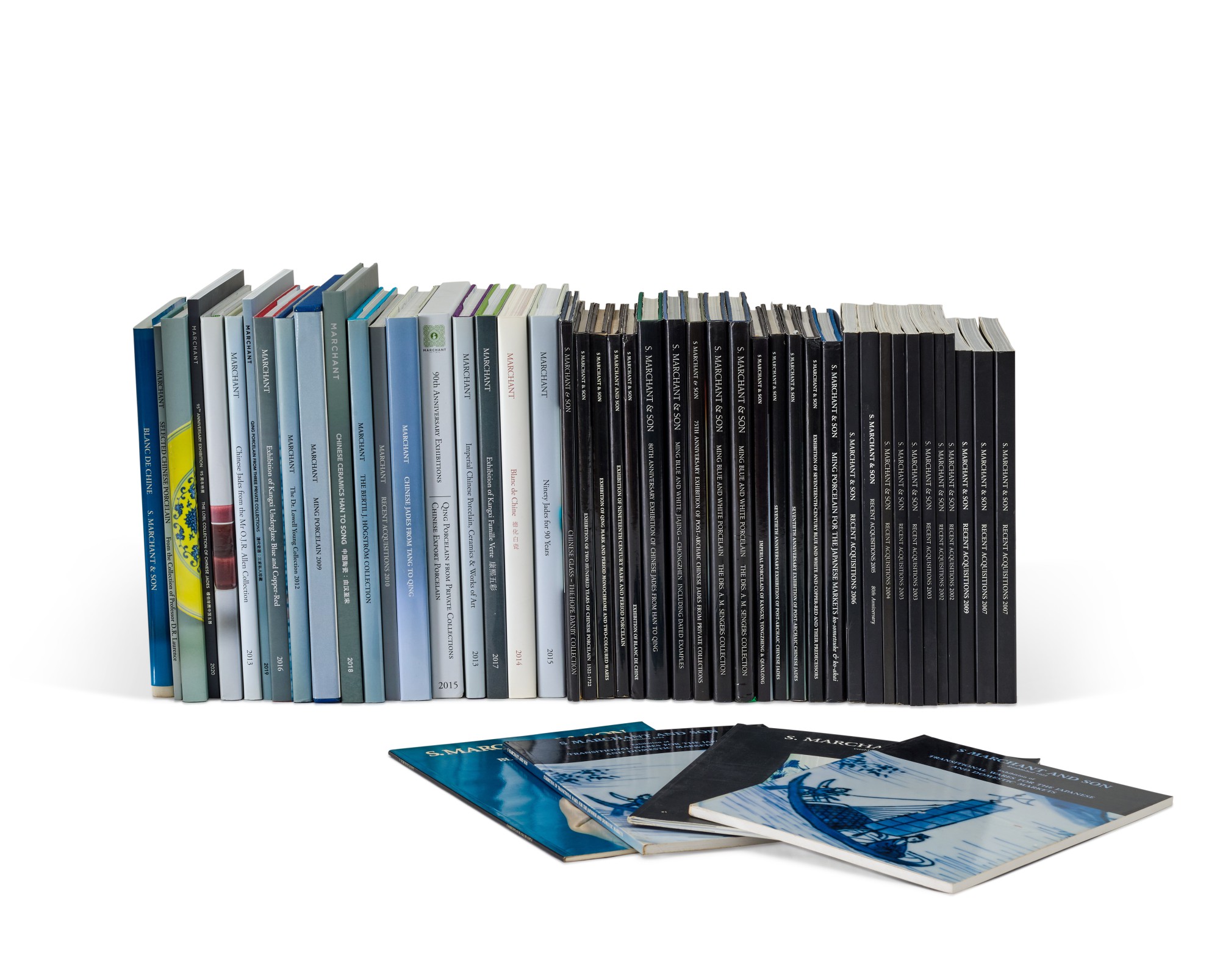 Unknown — A collection of Marchant & Son catalogues on Chinese art 古董商馬錢特圖錄一組約49冊