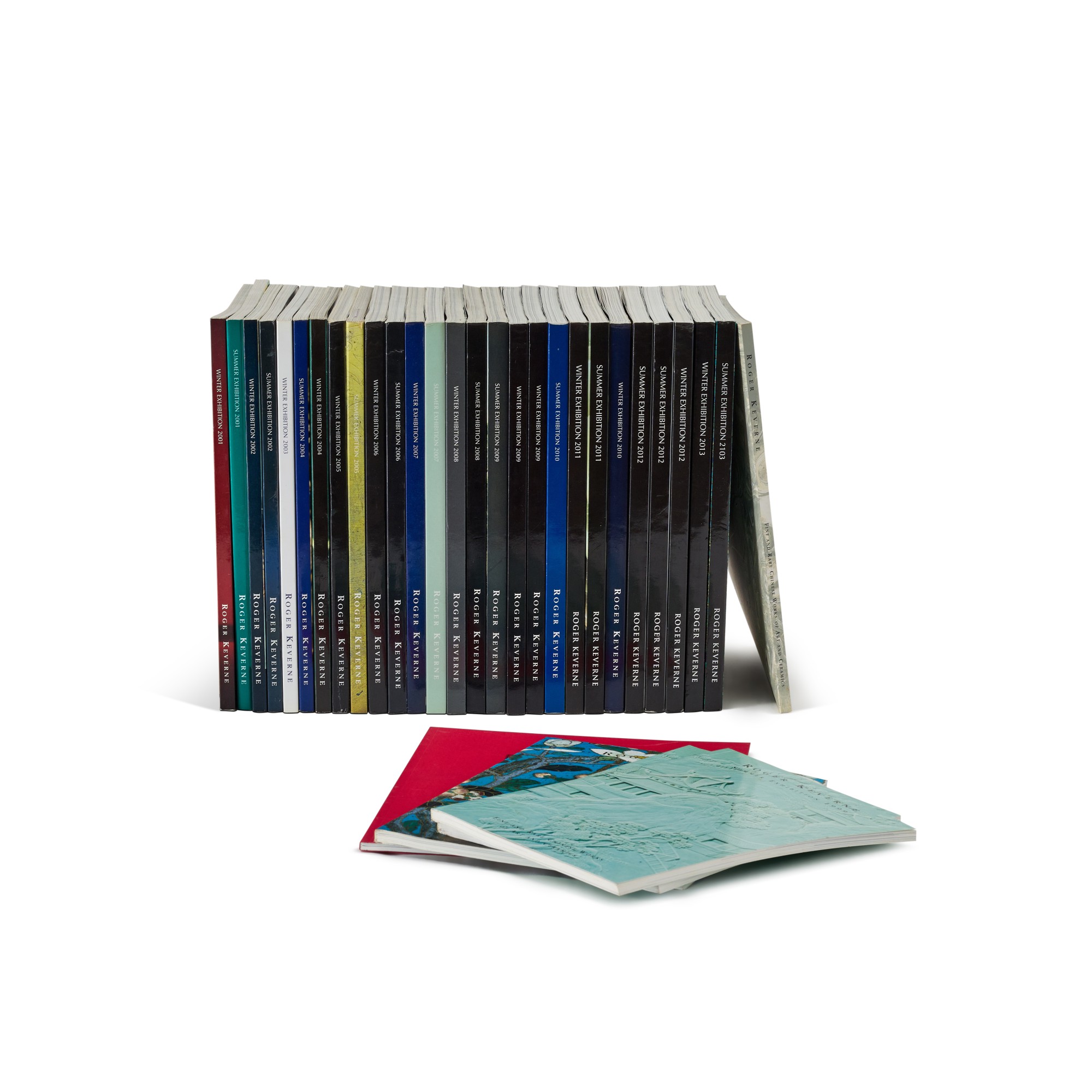 Unknown — A collection of Roger Keverne catalogues on Chinese art 古董商Roger Keverne圖錄一組約28冊