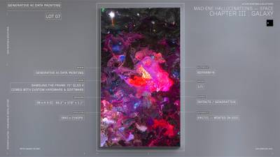 Chapter III: Galaxy (Generative AI Data Painting)