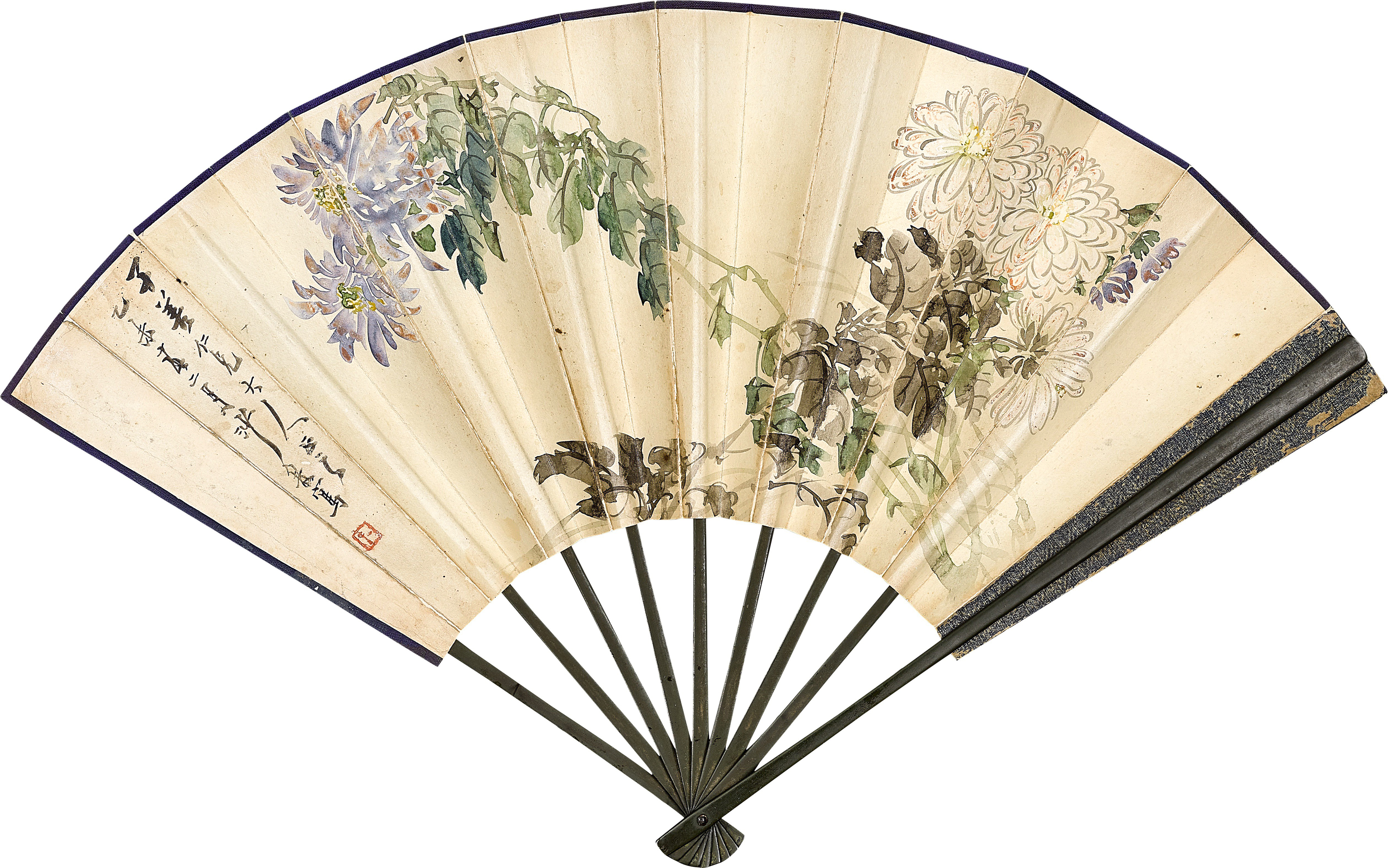 Unknown — Sha Fu, Chrysanthemums; Children at Play