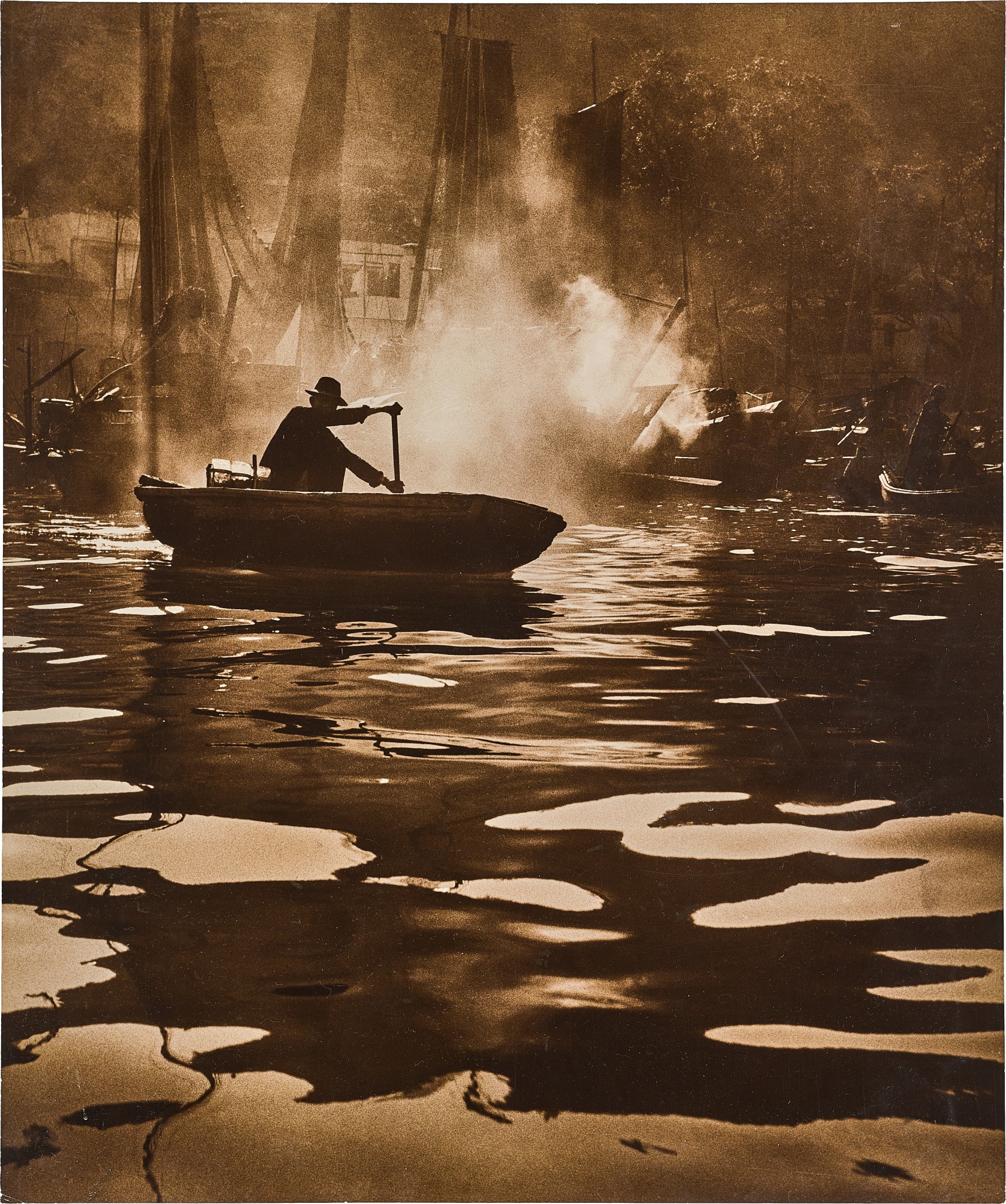 Rowing on 向前划行