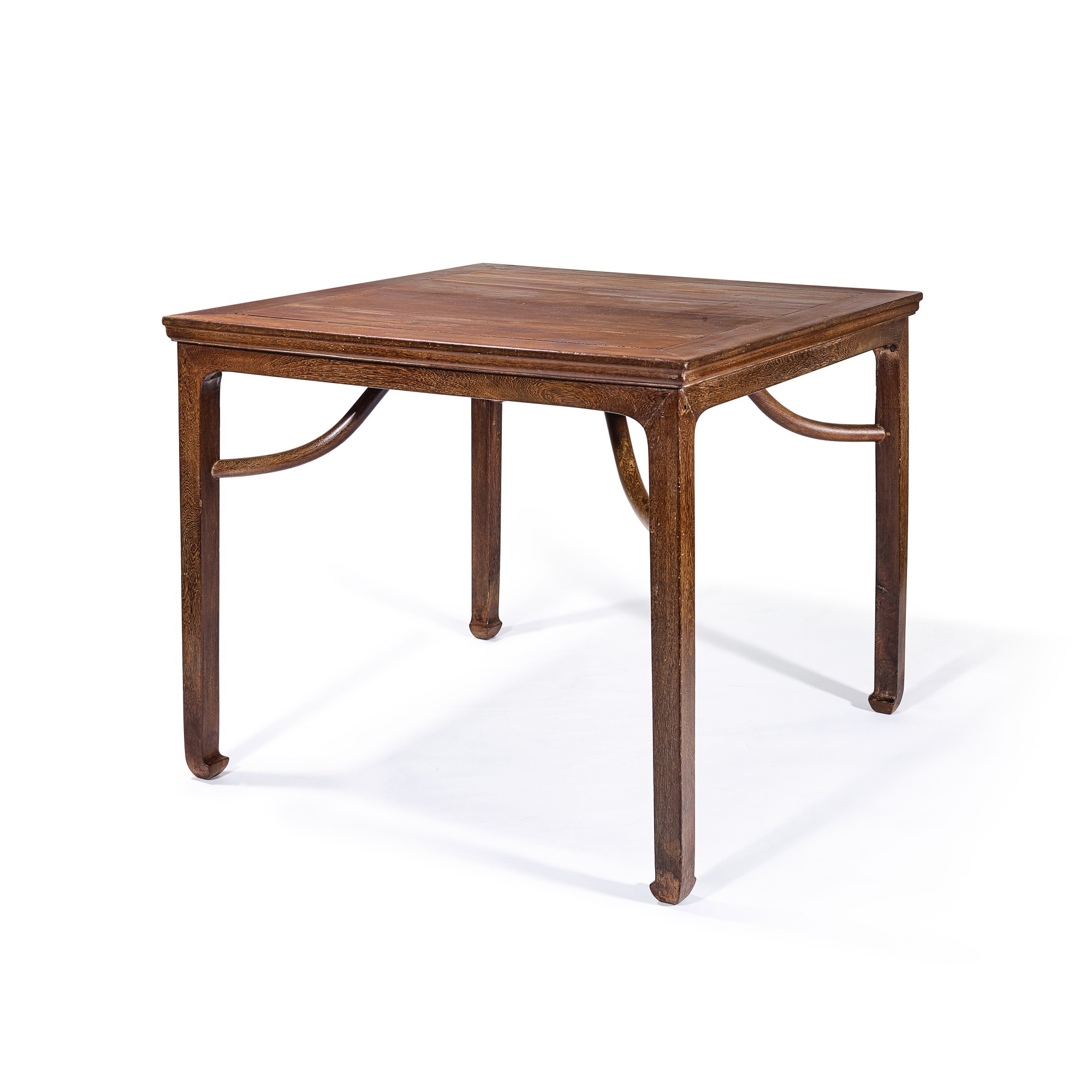 A jichimu square table, — A jichimu square table, 17th - 18th century 十七至十八世紀　鸂鶒木霸王棖方桌