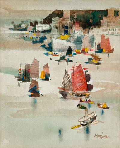 Hong Kong Harbor 香港海灣