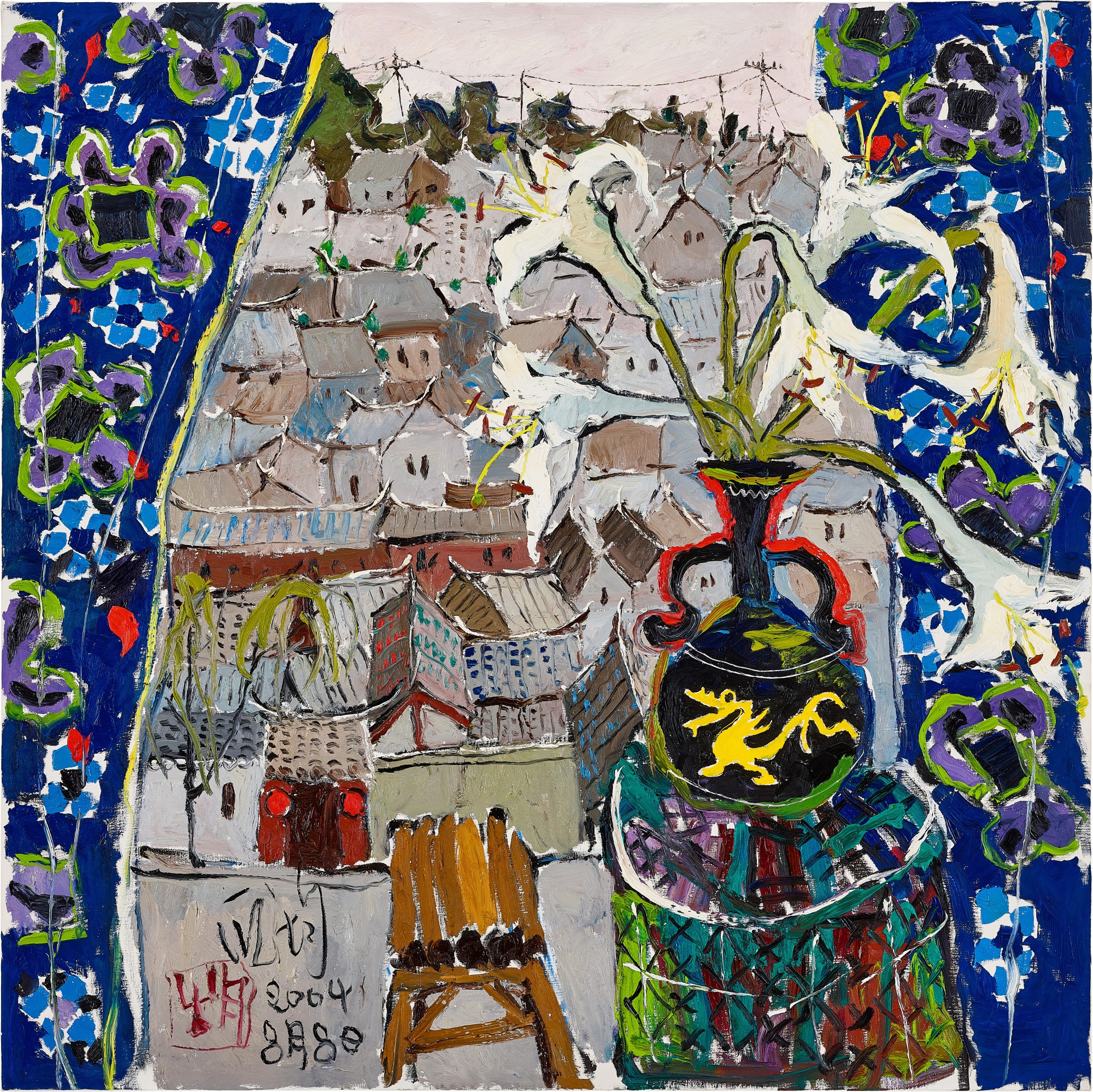 Pang Jiun — Ancient Castle Outside the Window 窗外古城