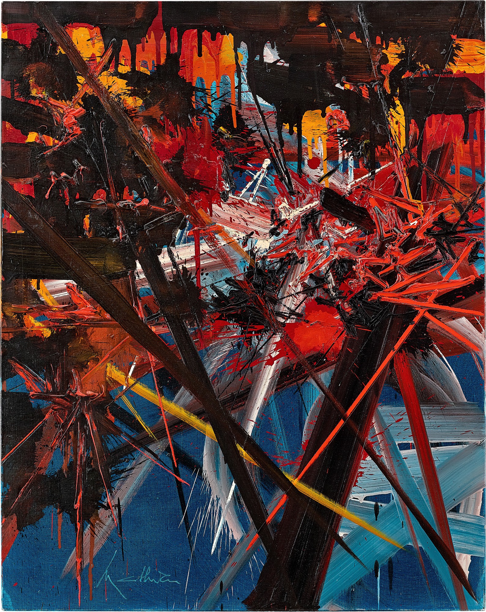 Georges Mathieu — Exil Doux 愜意的流放