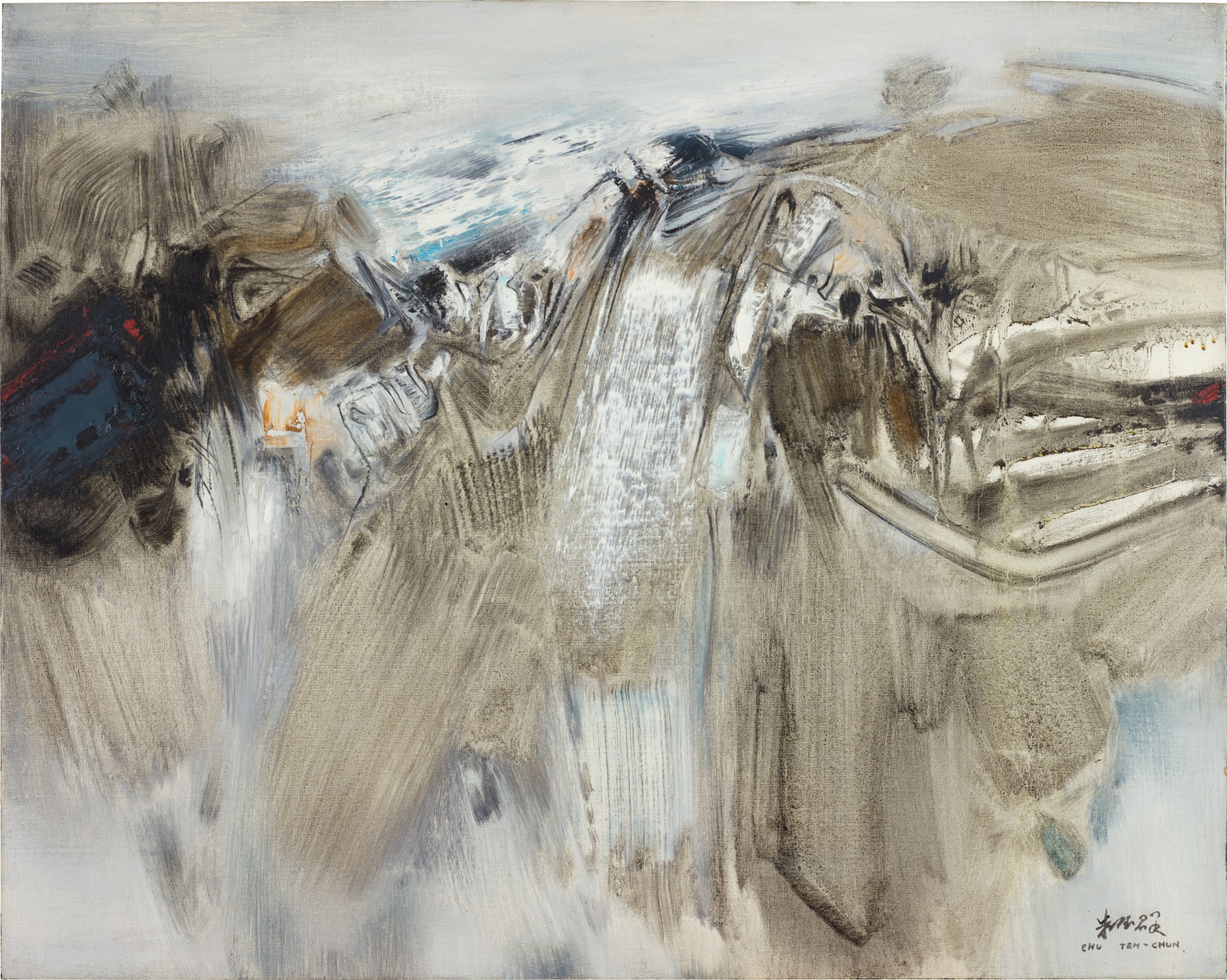 Chu Teh-Chun — No. 163 第163號構圖