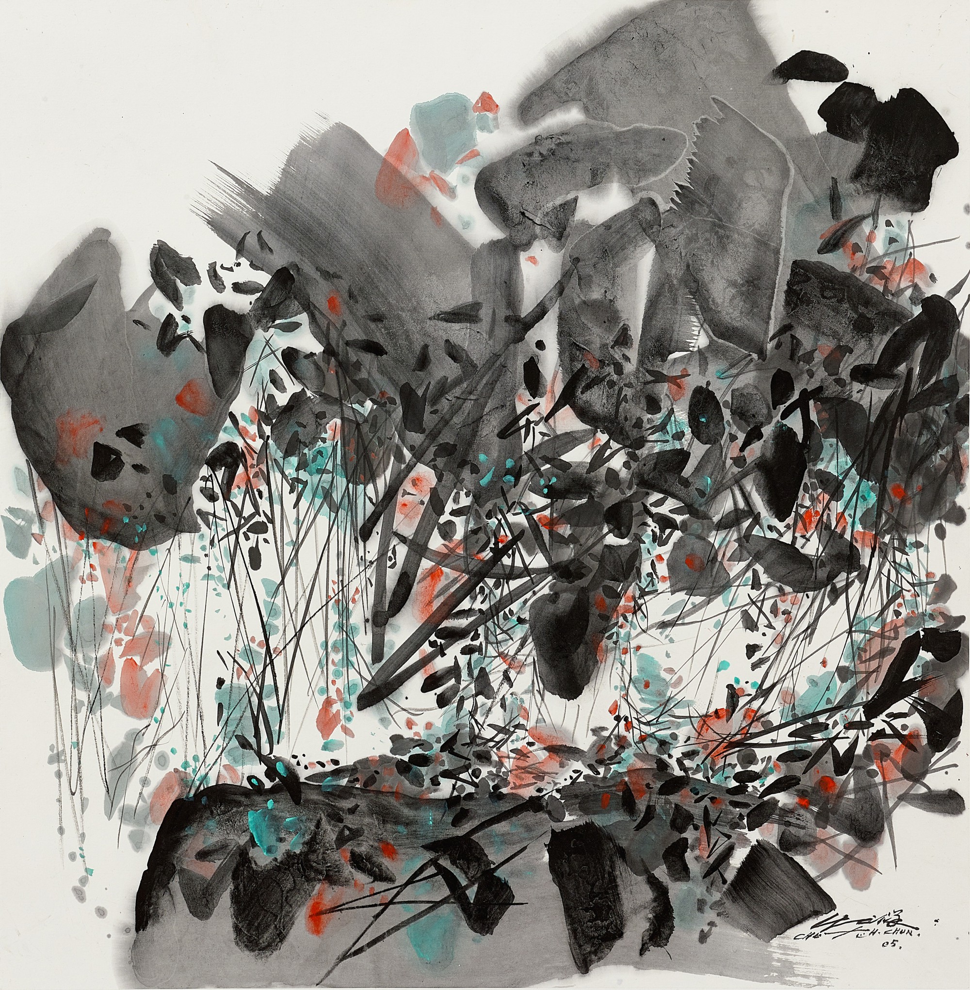 Chu Teh-Chun — Metz 05 N°1 梅斯05-1號