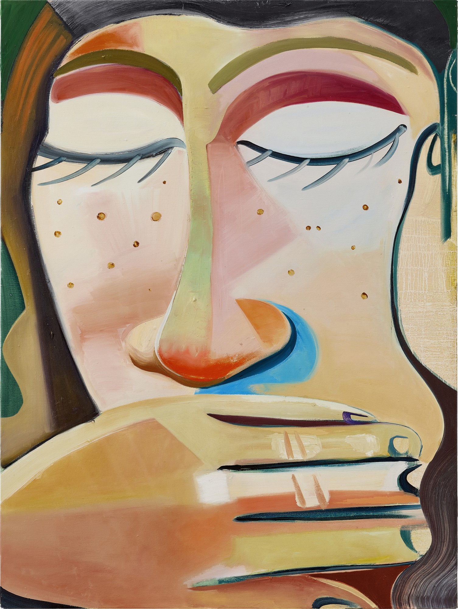 Danielle Orchard — Covering a Woman's Mouth 摀住女人的嘴