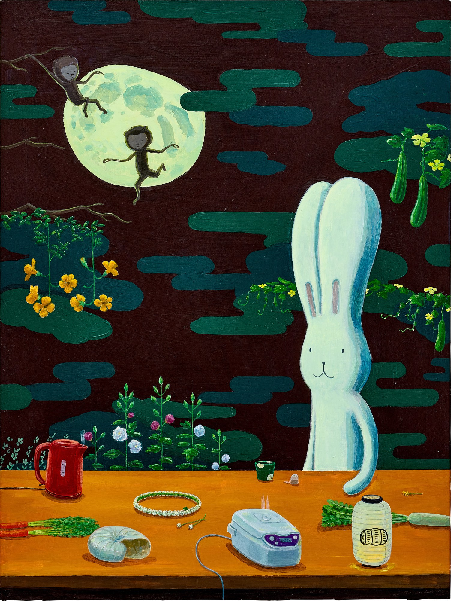 Two Flying Monkeys in September in Kyoto 九月在京都的兩隻飛猴