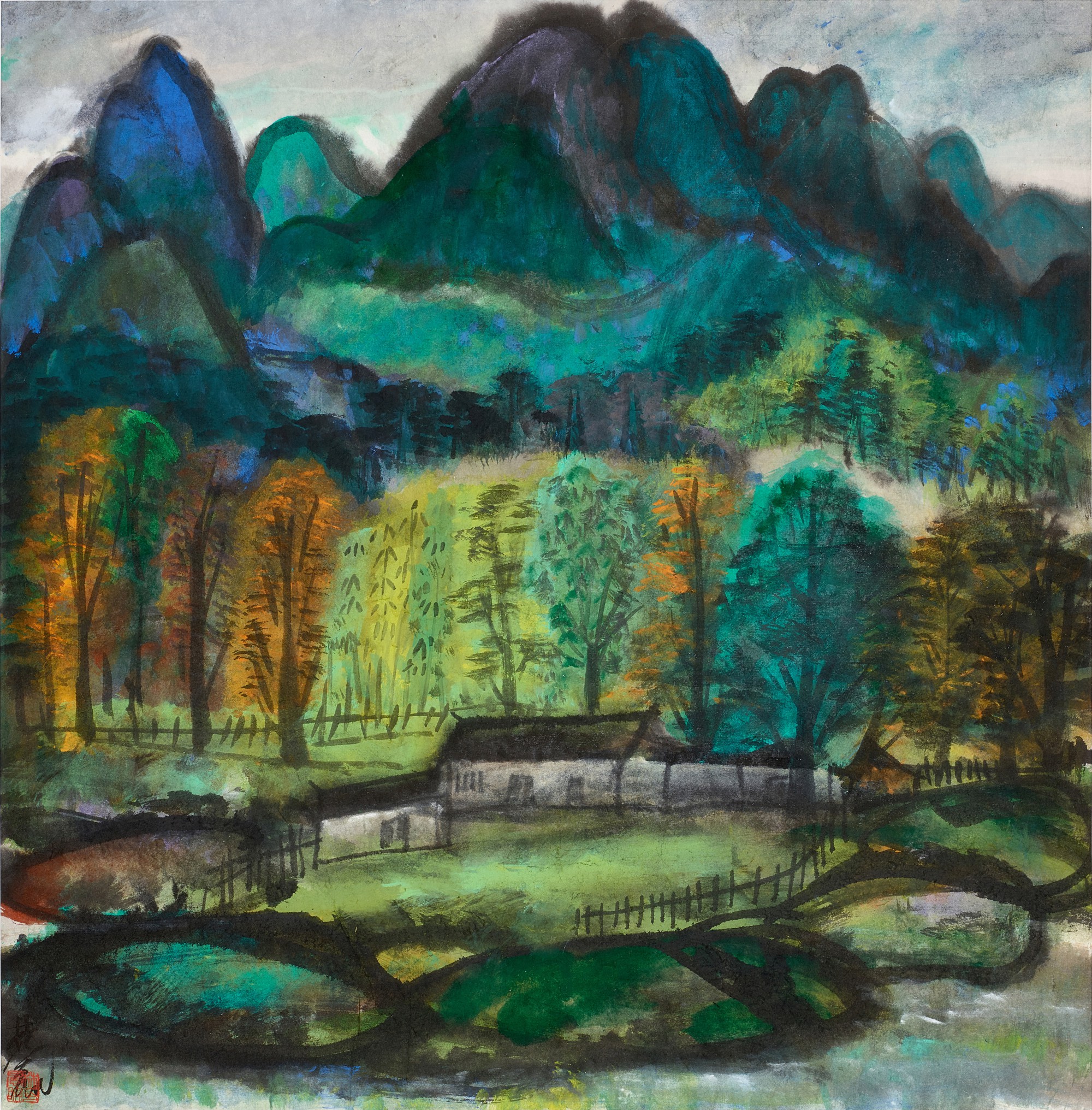 Lin Fengmian — Lin Fengmian, Landscape