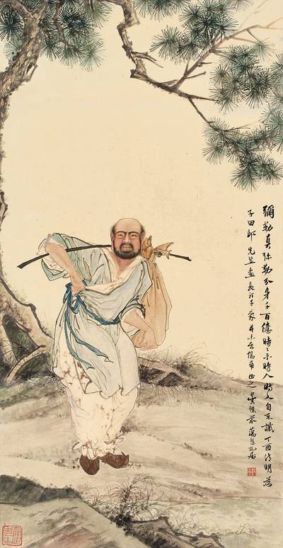 Deng Fen, Monk Budai