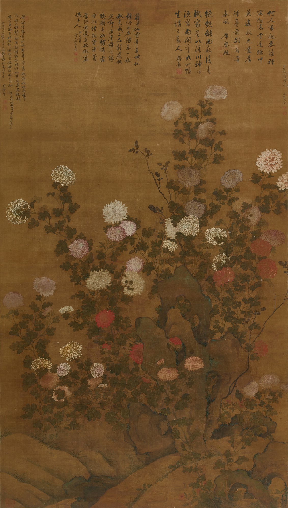 Ma Quan (18th Century) — Chrysanthemums 菊花
