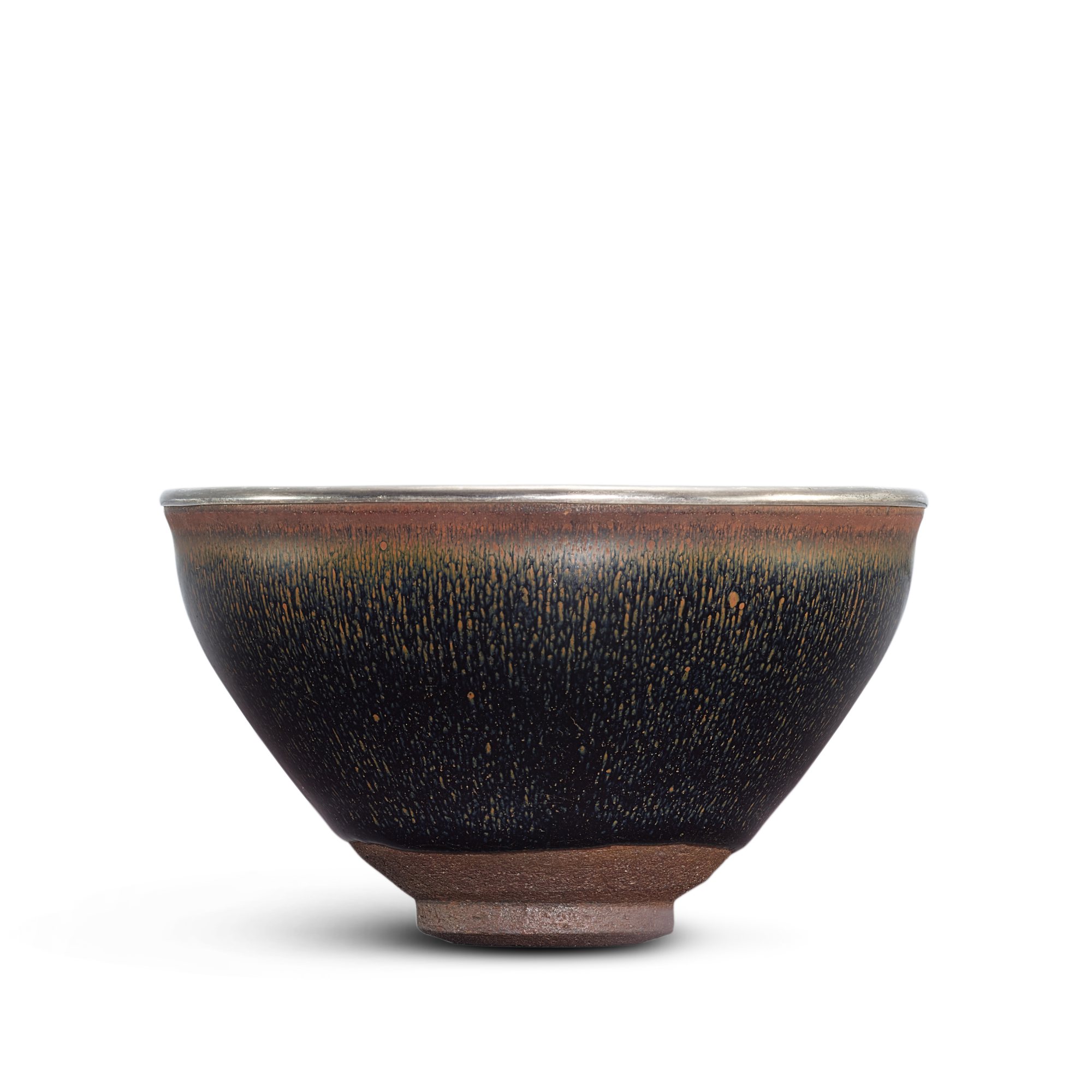 A Jian 'hare's fur' bowl, — A Jian 'hare's fur' bowl, Song dynasty 宋 建窰兔毫茶盞