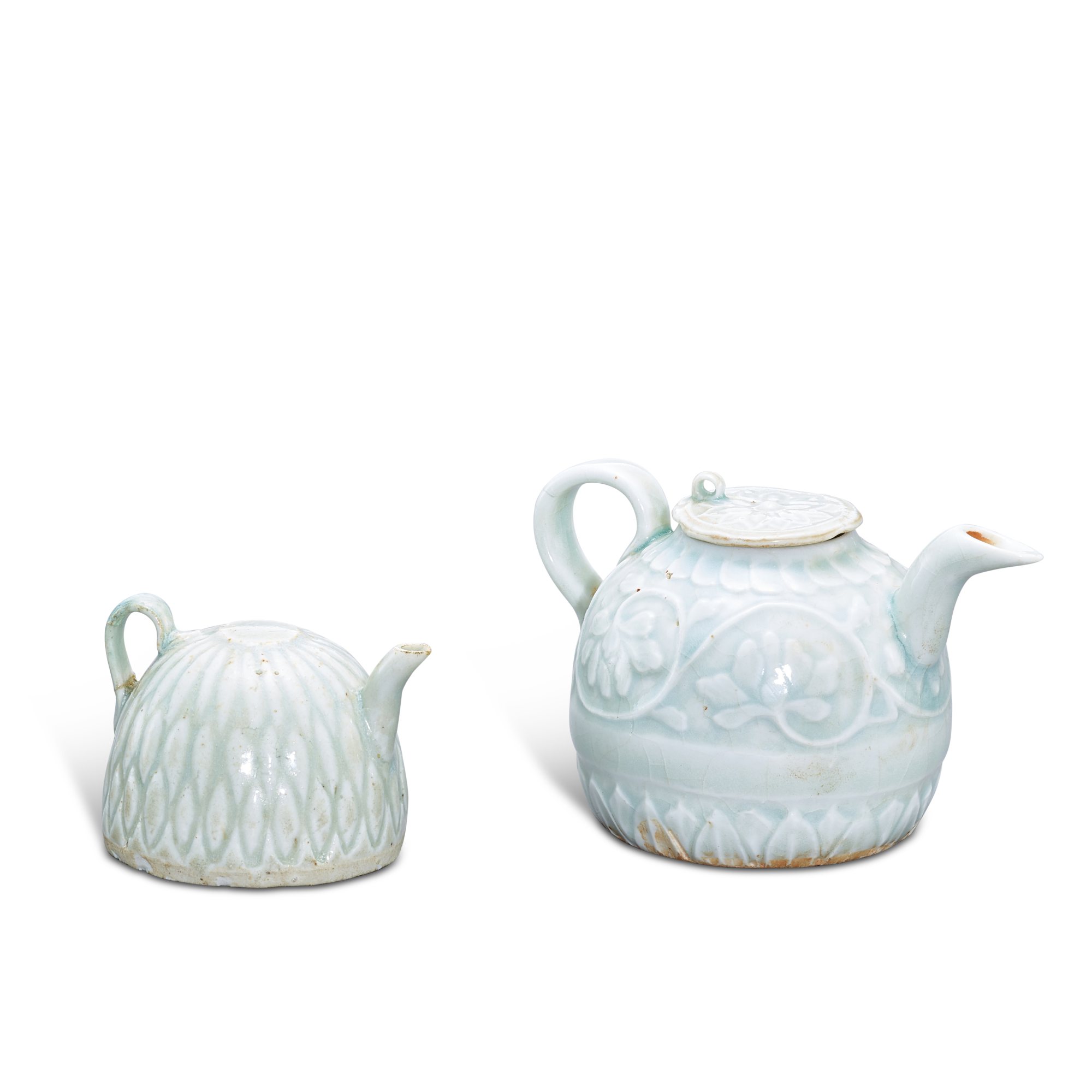 Two small qingbai ewers,