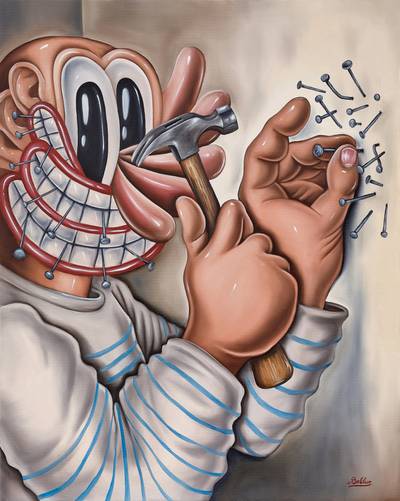 If I Had A Hammer (Instructions for Hanging This Painting) 如果我有一把錘子（掛這幅畫的指示） 