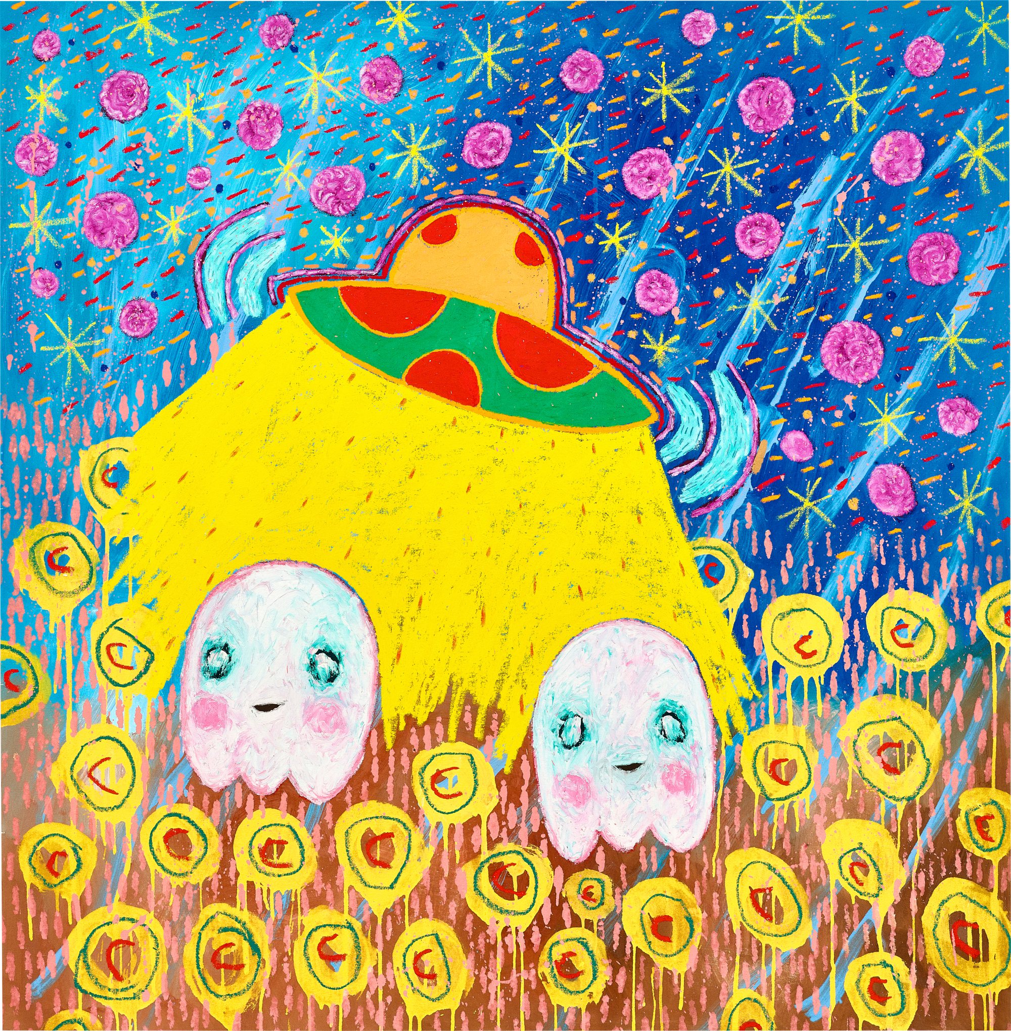 Ghost Buddy Abduction in the Swirling Haze of Night 月黑風高的晚上鬼魂朋友被綁架 