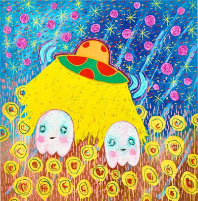 Ghost Buddy Abduction in the Swirling Haze of Night 月黑風高的晚上鬼魂朋友被綁架 