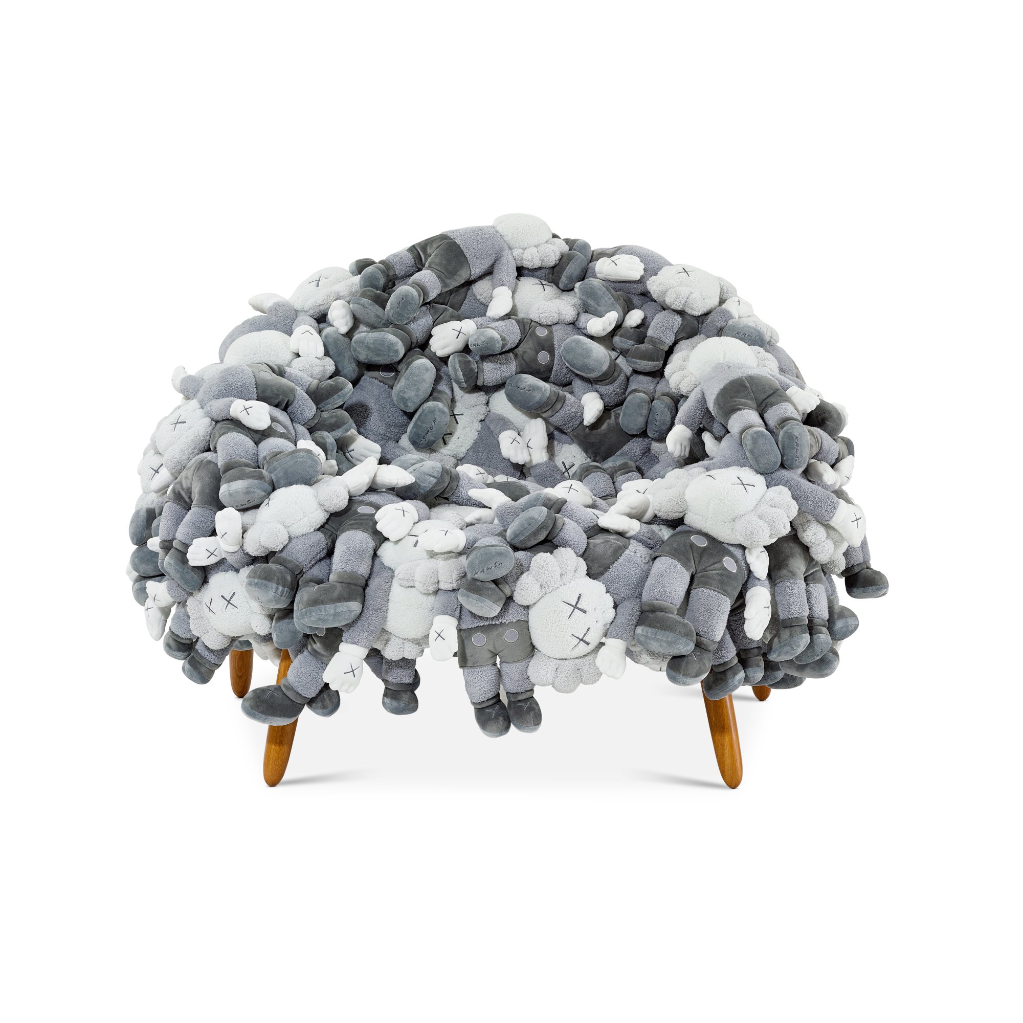 KAWS — KAWS: Companion Chair (Grey) KAWS: 同伴椅子（灰） 