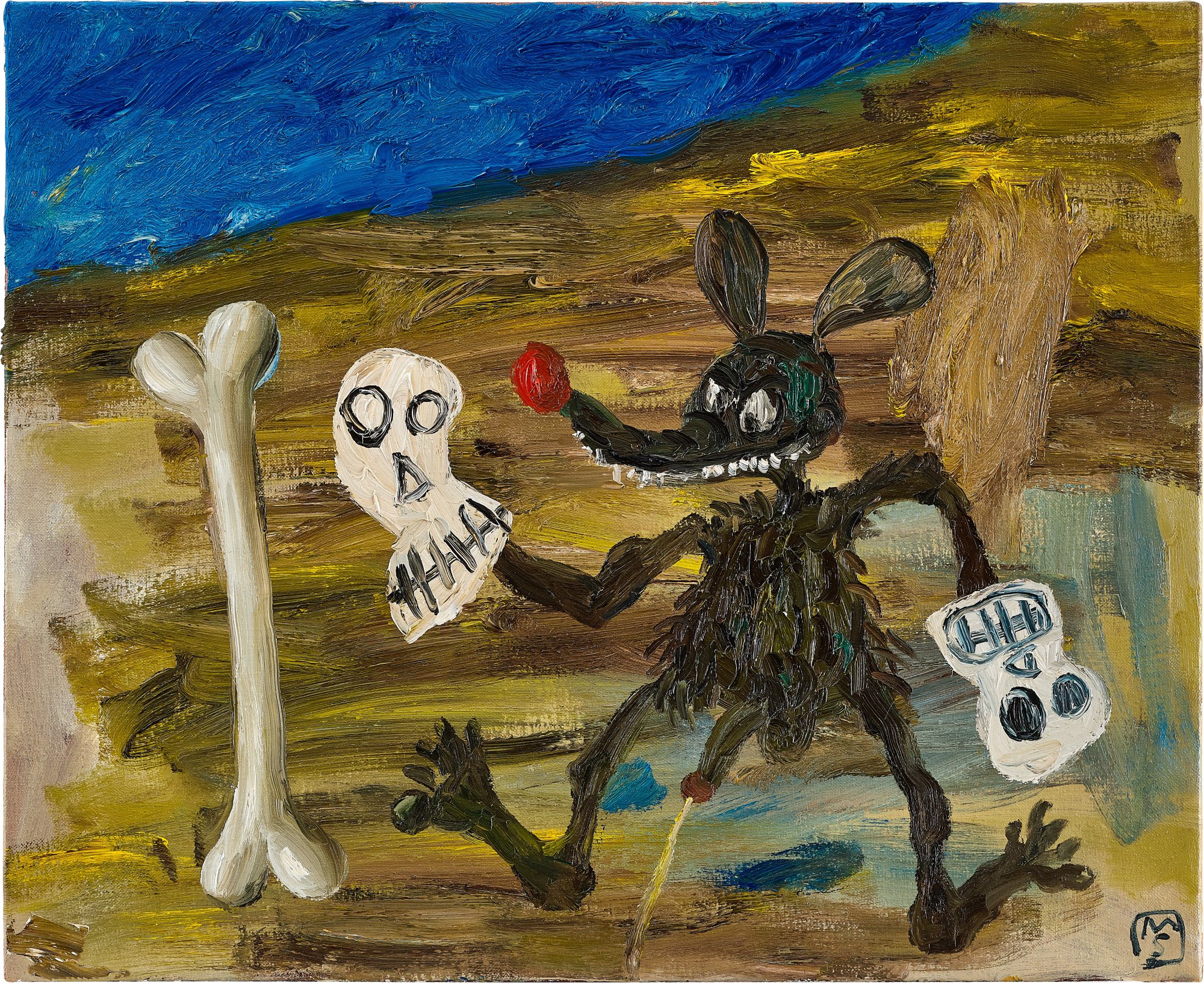 老鼠與兩個顱骨，喜歌劇