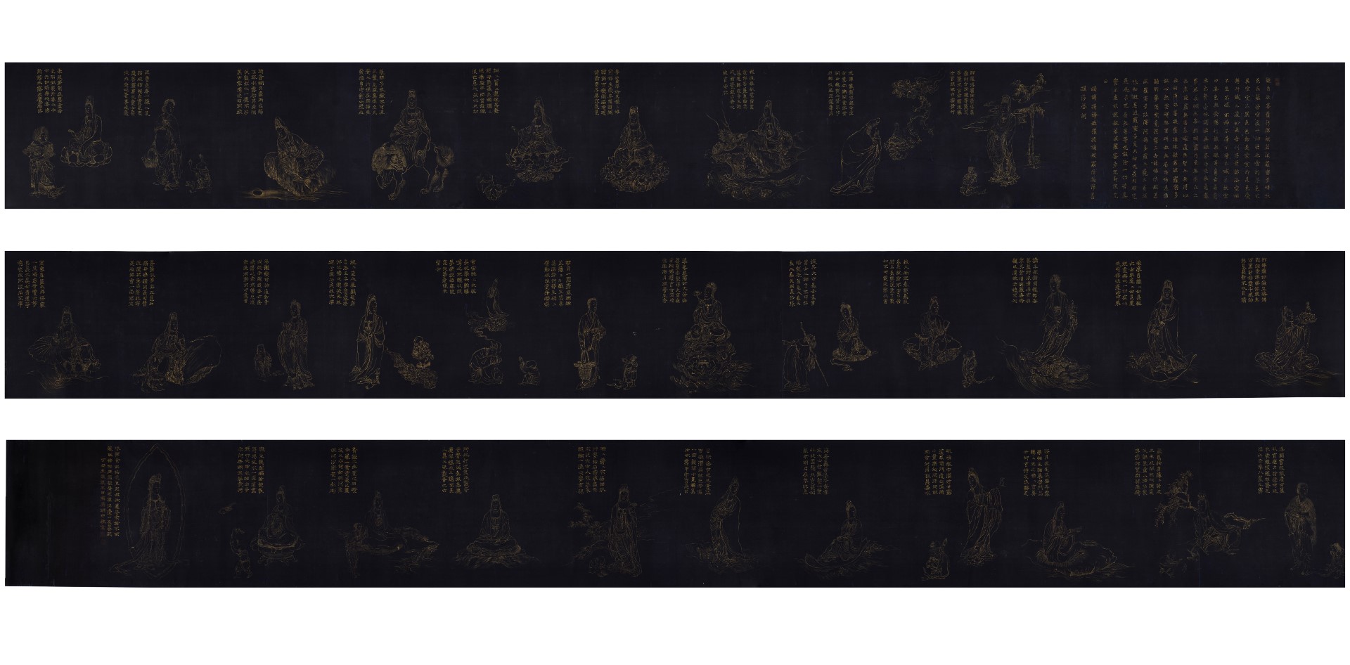 Monk Mingzhong — The Wisdom Sutra and its thirty-two manifestations of Guanyin