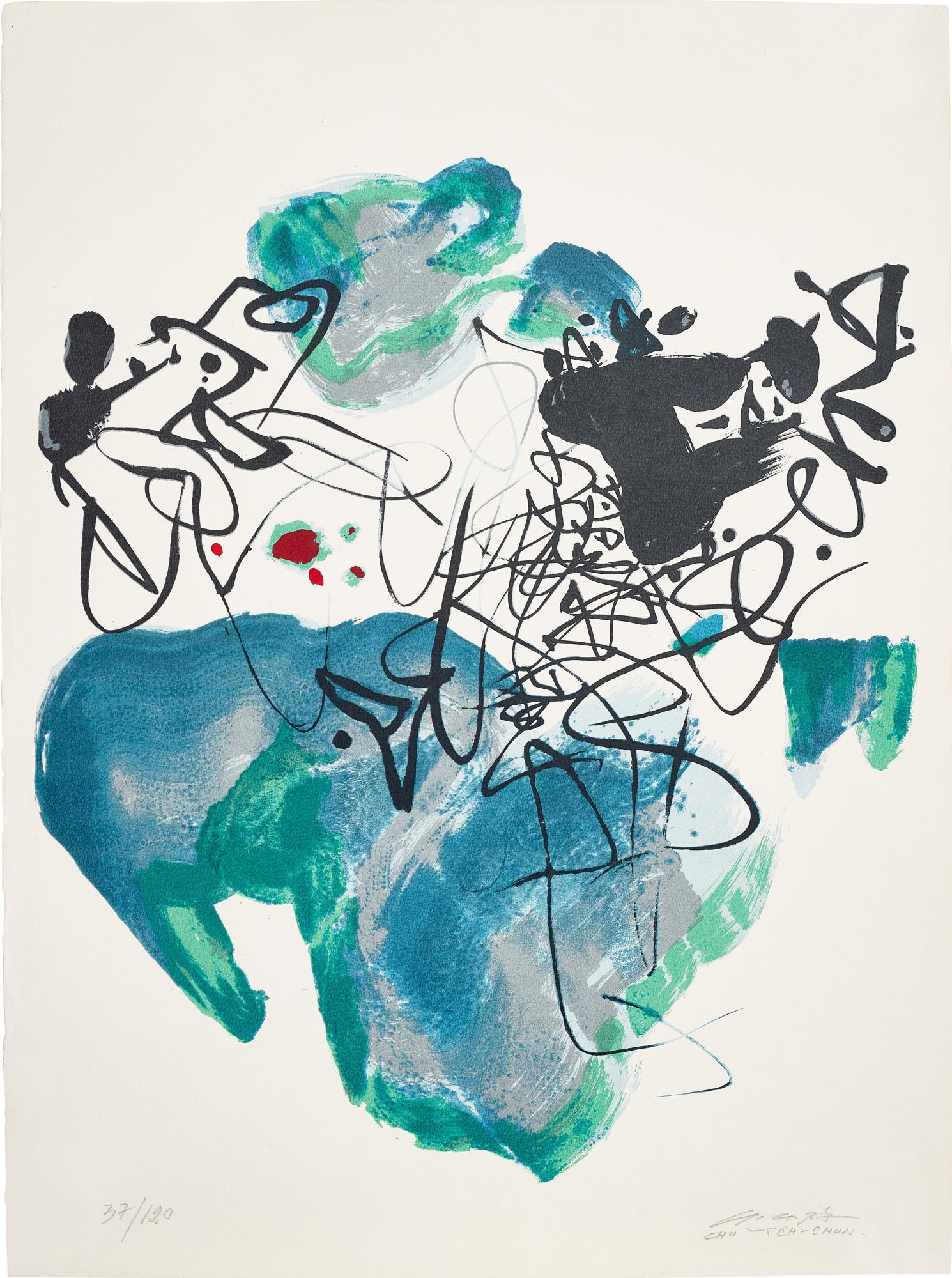 Chu Teh-Chun — Universal Peace 世界和平